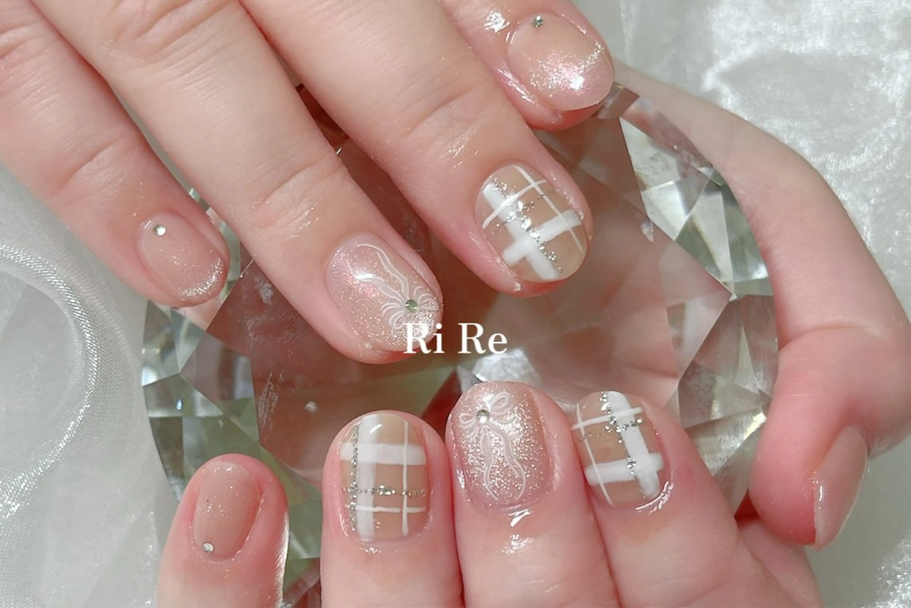 ネイル ピンク Nailsalon RiRe♡Reikaのネイルデザイン