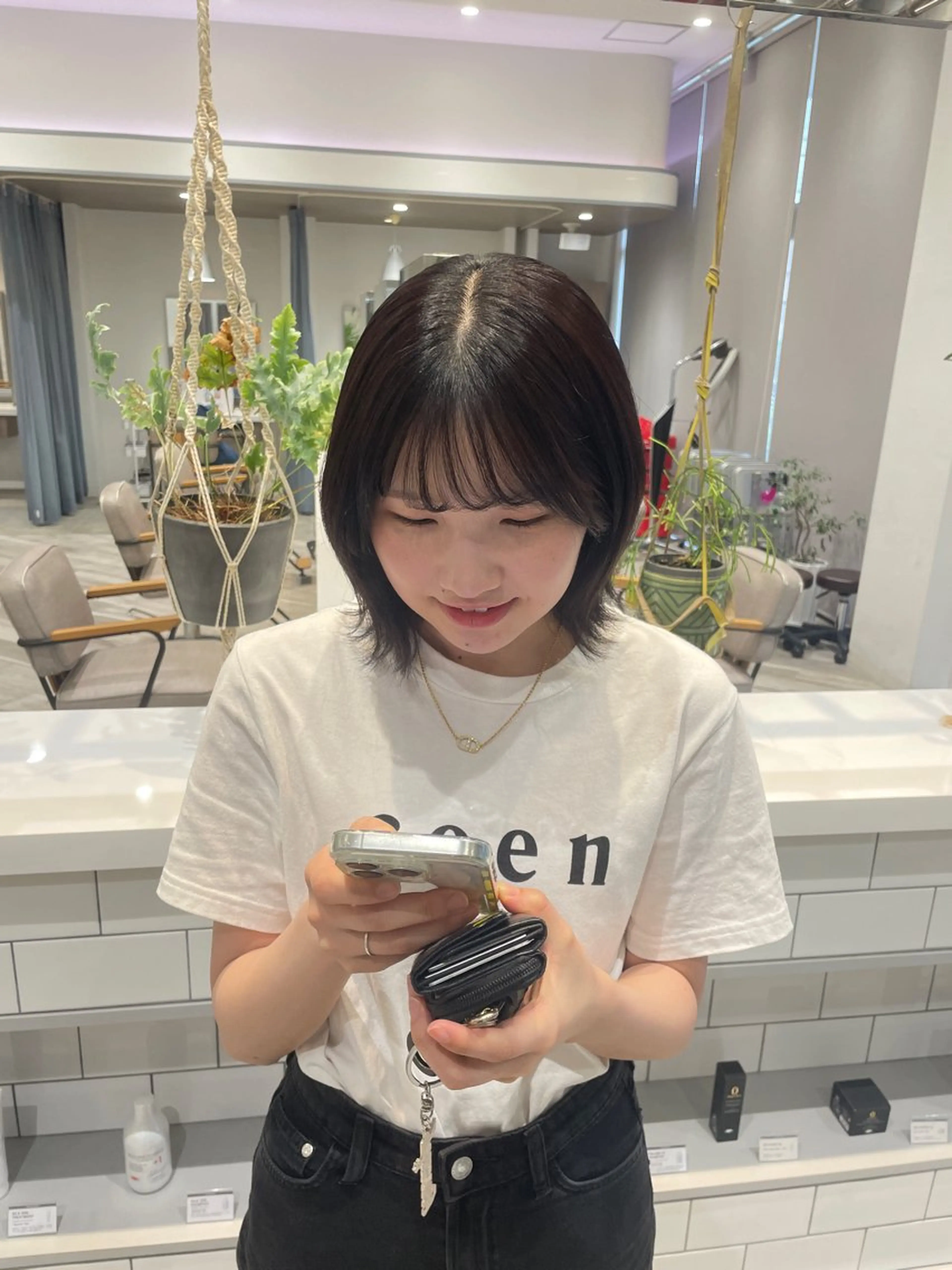 ミディアム 荒木美紅 /熊谷美容室のヘアスタイル