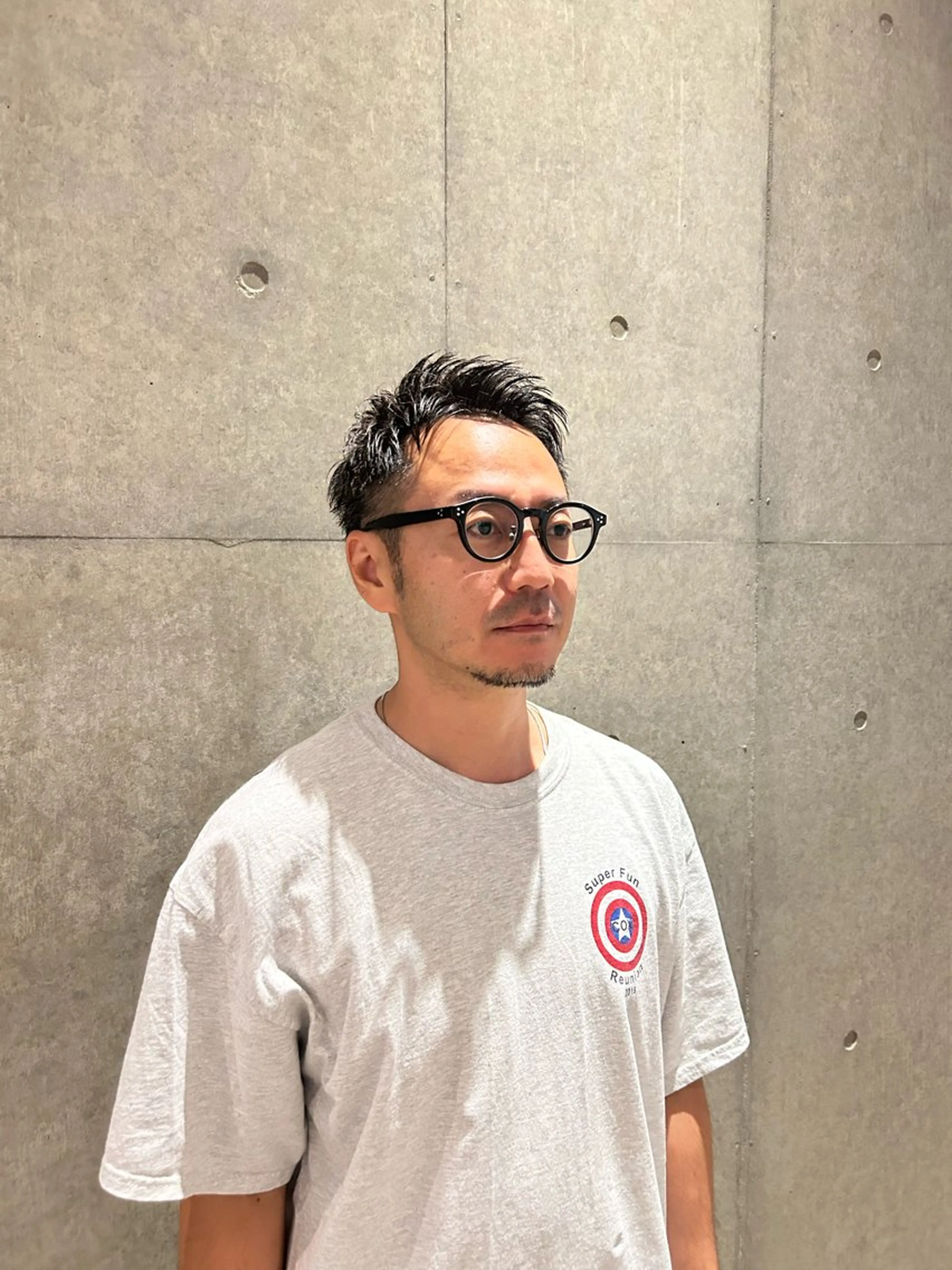 メンズ ビジネス 刈り上げ 南 菜花のヘアスタイル