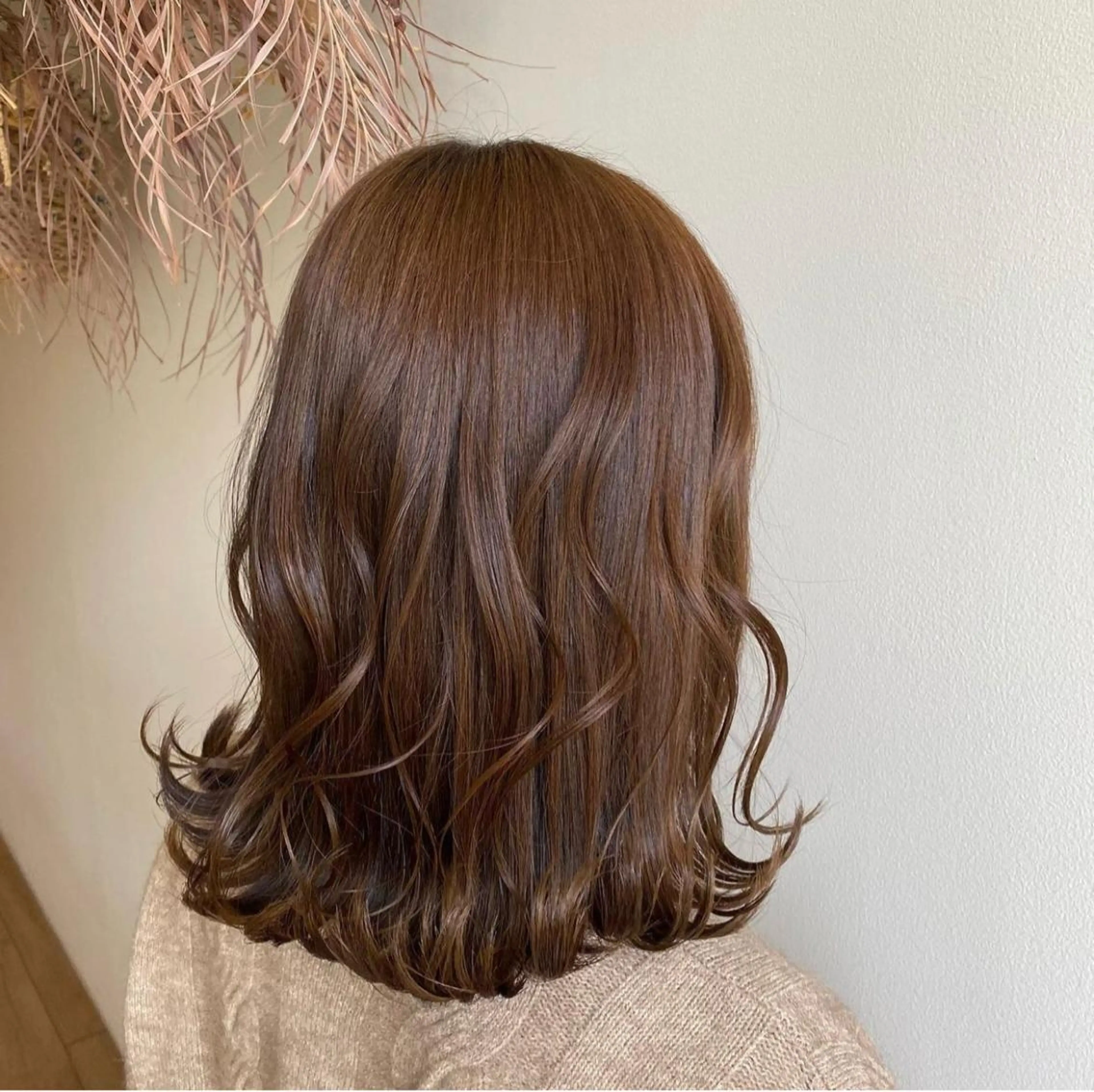 セミロング La・sol HAIRのヘアスタイル