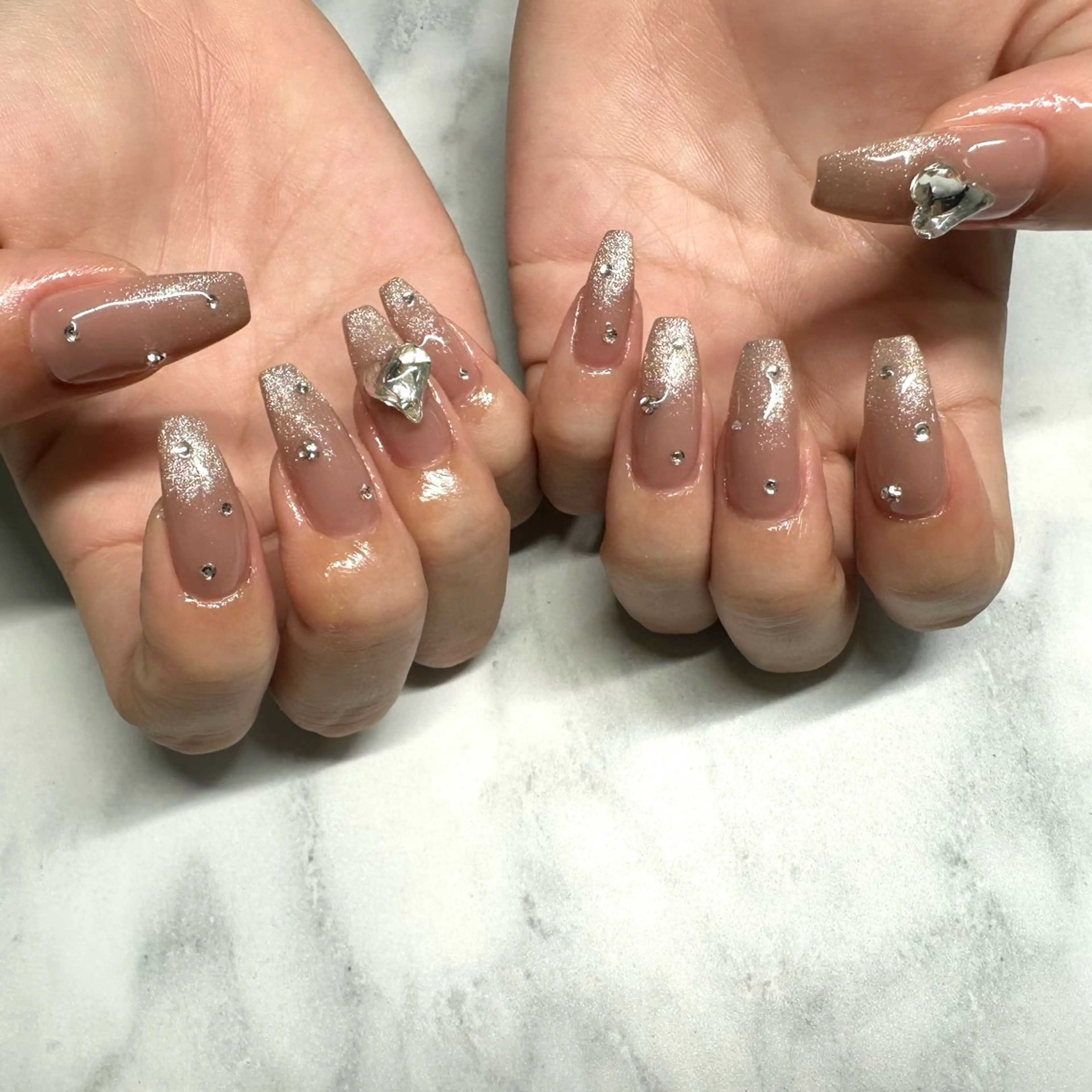 ネイル ハンドネイル Bianca浦和🎀 渋谷のネイルデザイン