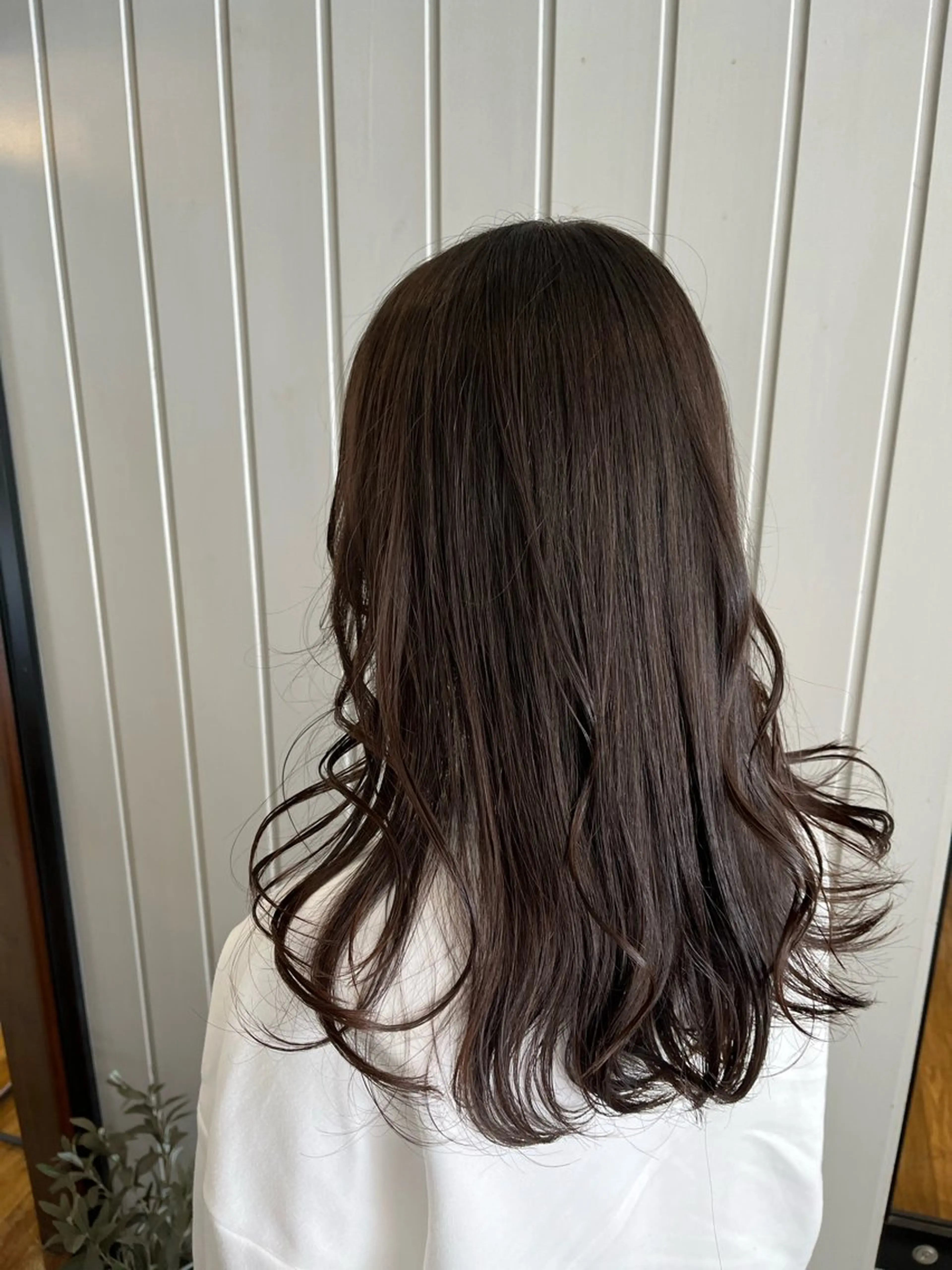 ロング 田中 結月のヘアスタイル