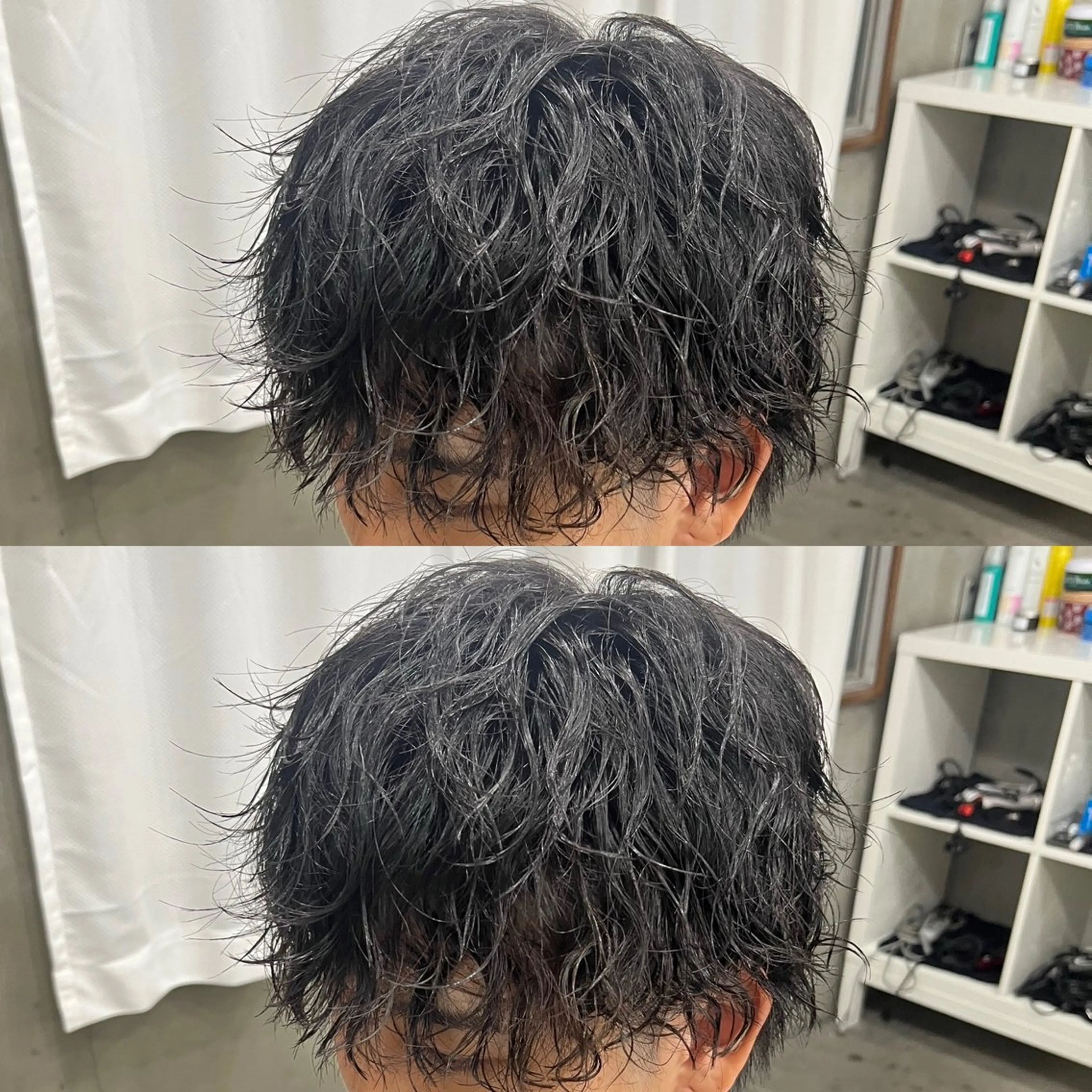 ミディアム パーマ メンズ カット パーマ メンズ満足度No.1 代表　北野拓海　蕨のヘアスタイル