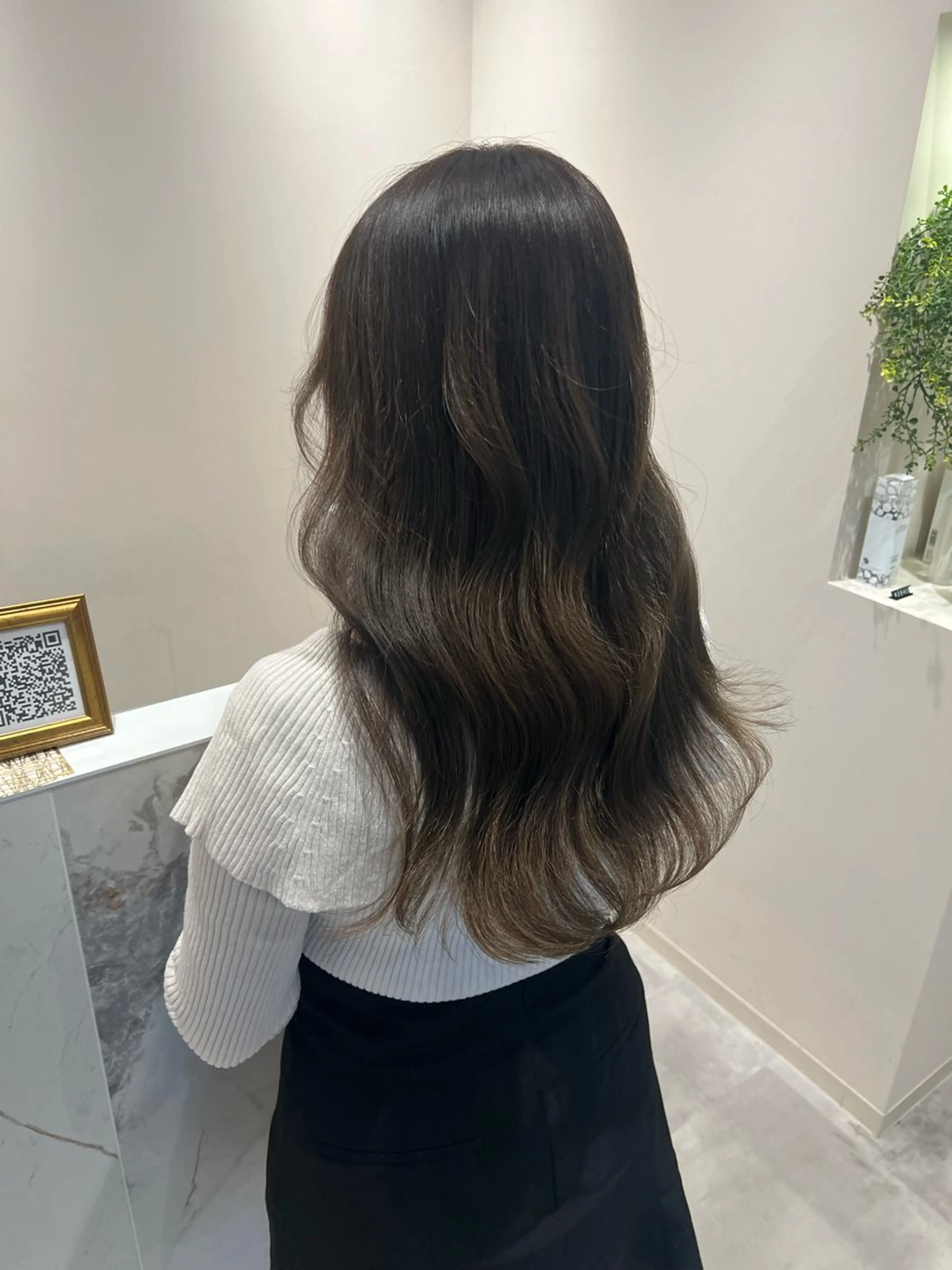 【minino限定50%off】🤍髪質改善カラー＋超音波3stepTR🤍(暖色/寒色)カットなしの写真