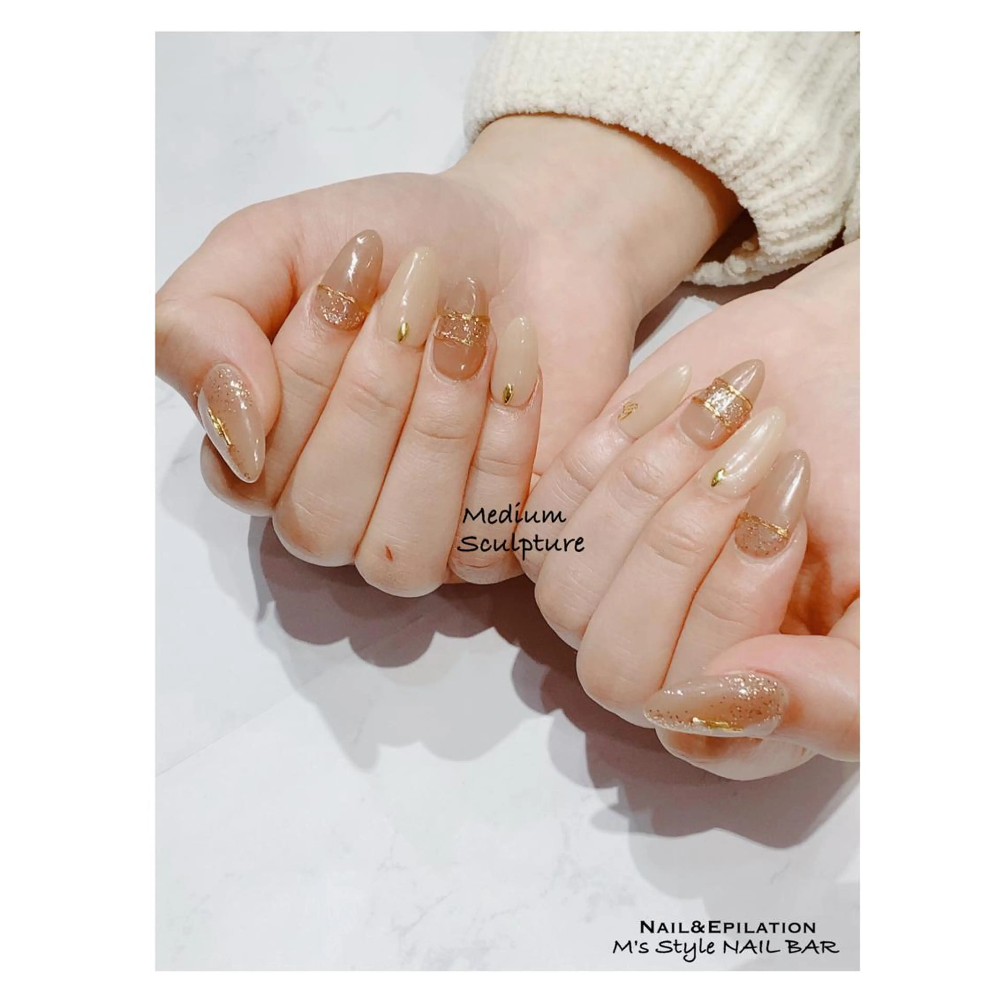 ネイル 成人式 韓国ネイル ロングネイル マグネットネイル ミディアムネイル ハンドネイル M's Style NAIL BARのネイルデザイン