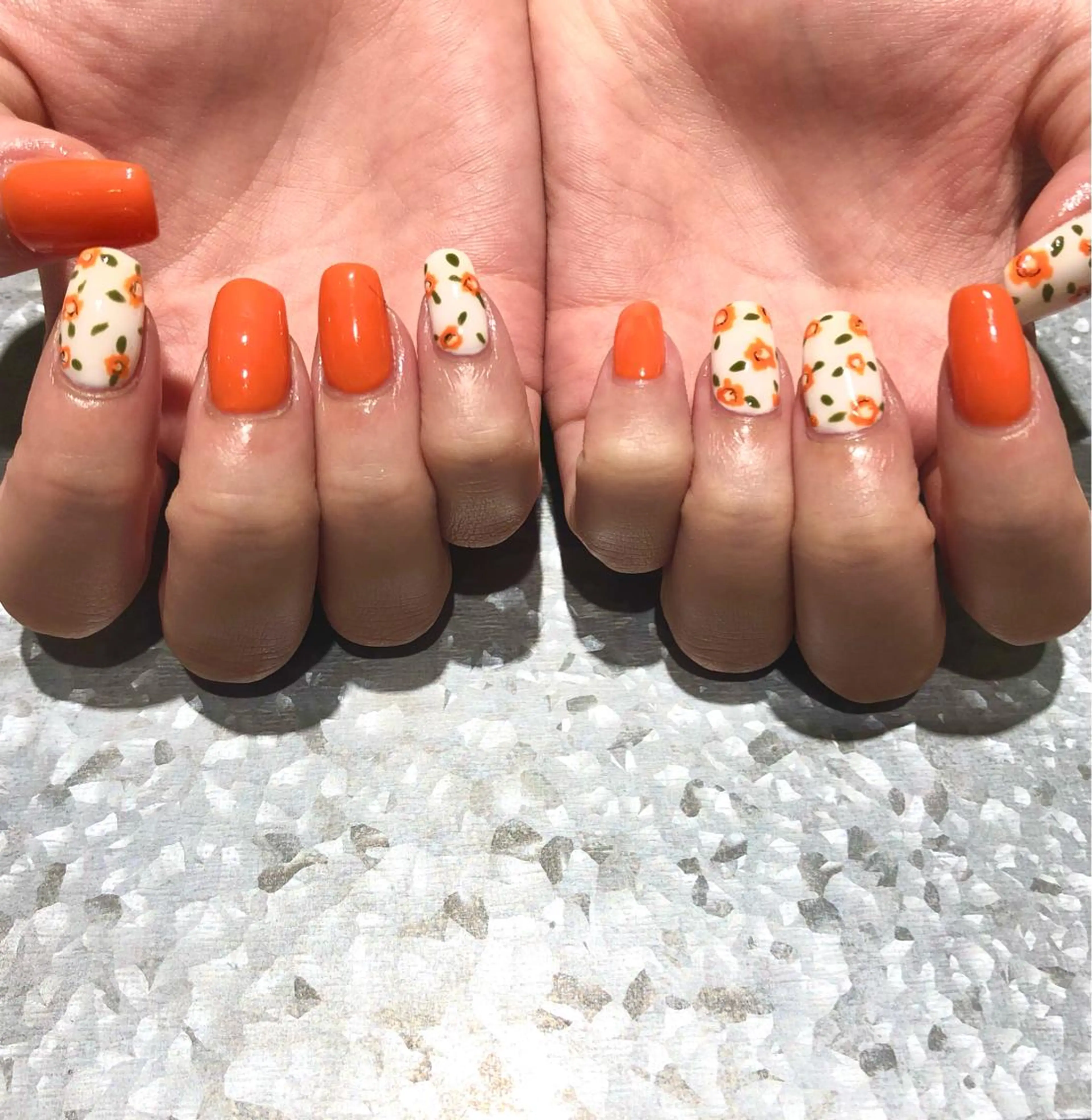 ネイル フラワーネイル TRAM-nail moriizumiのネイルデザイン
