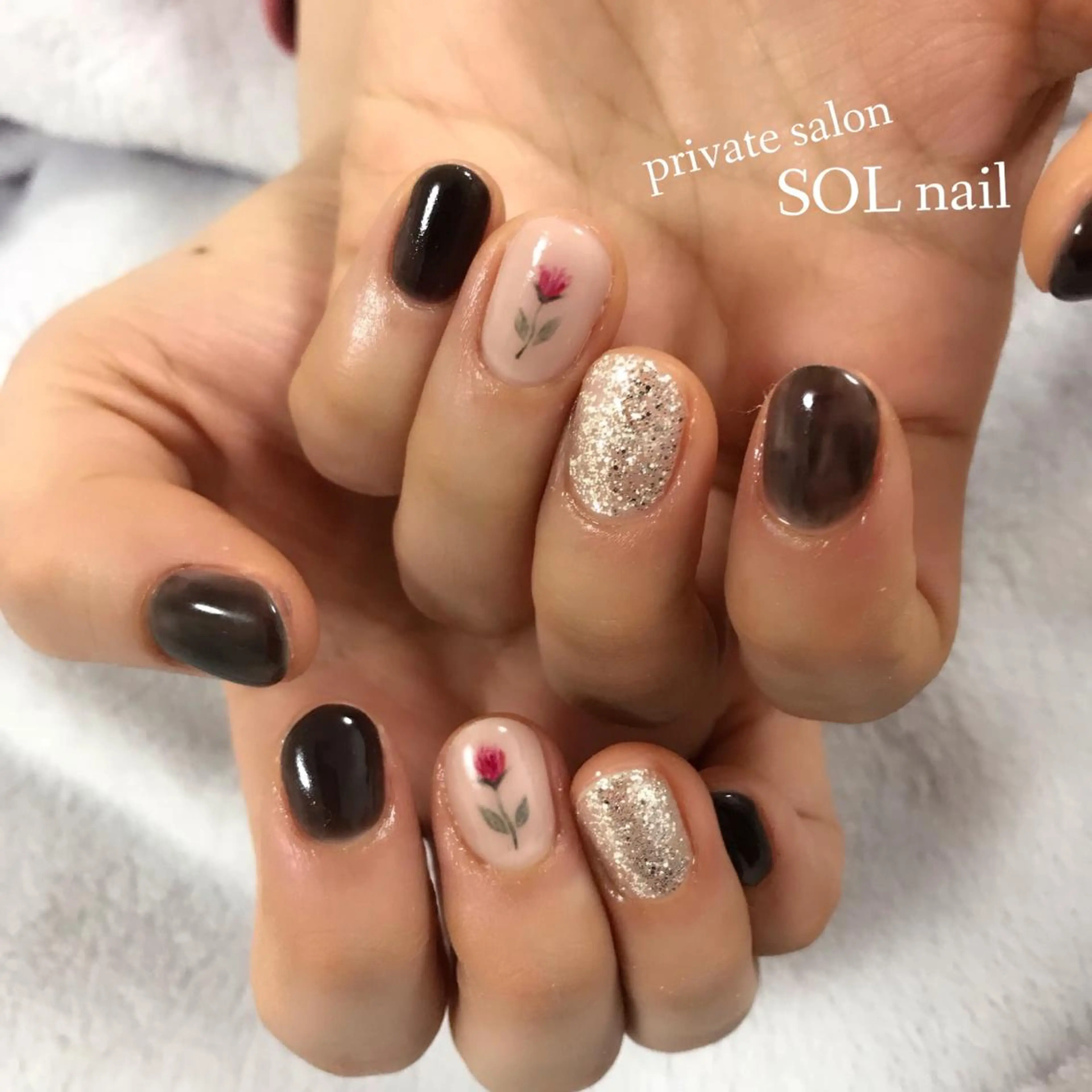 ネイル ハンドネイル SOL NAILのネイルデザイン