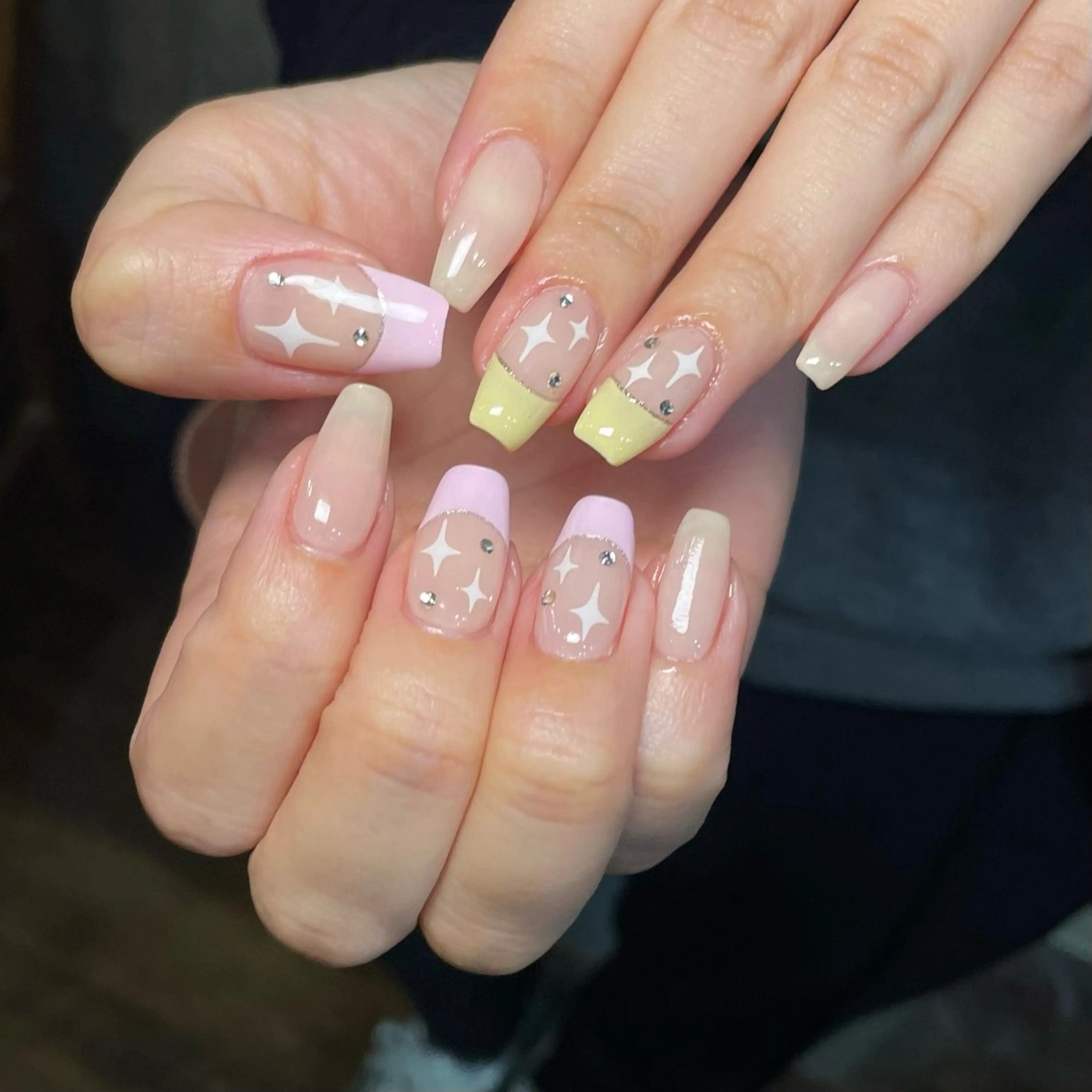 ネイル ハンドネイル IROHA NAIL Kurumi🪽🫧のネイルデザイン