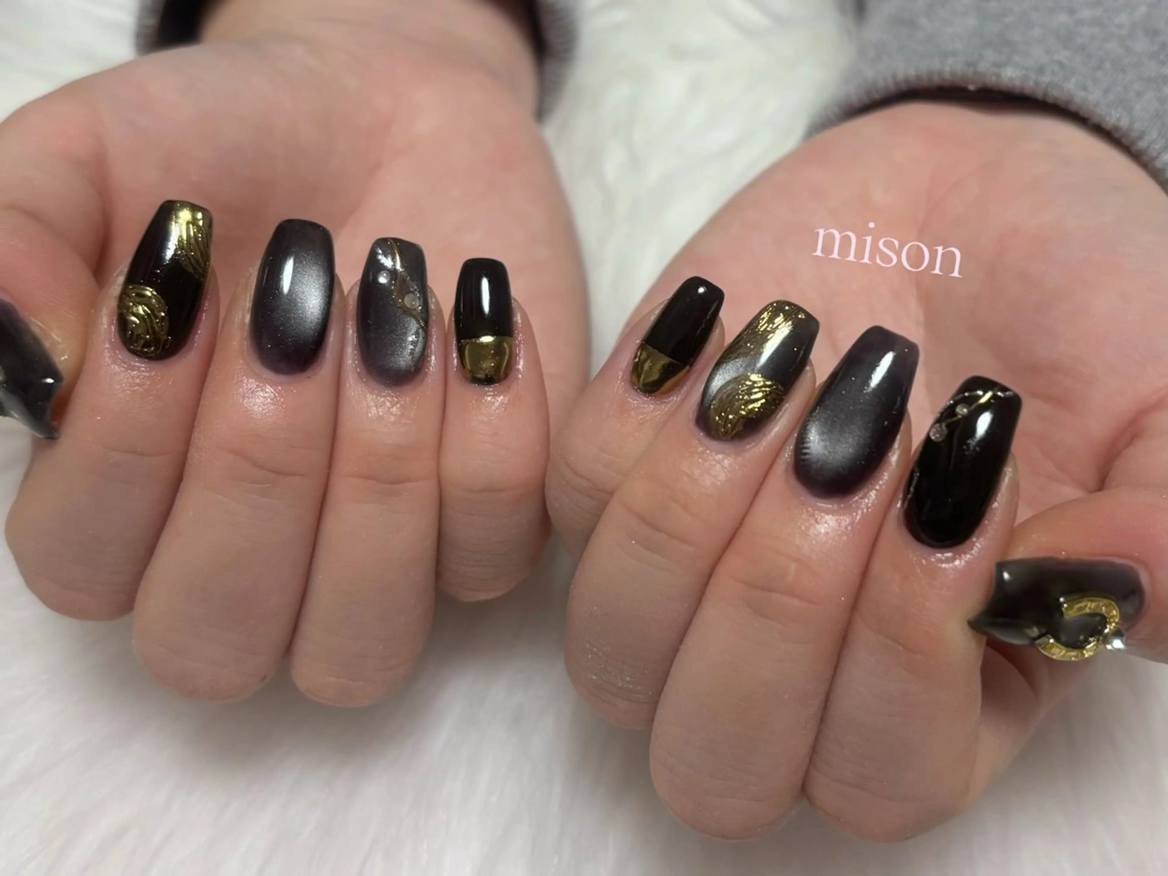 ネイル mison 安形友花のネイルデザイン