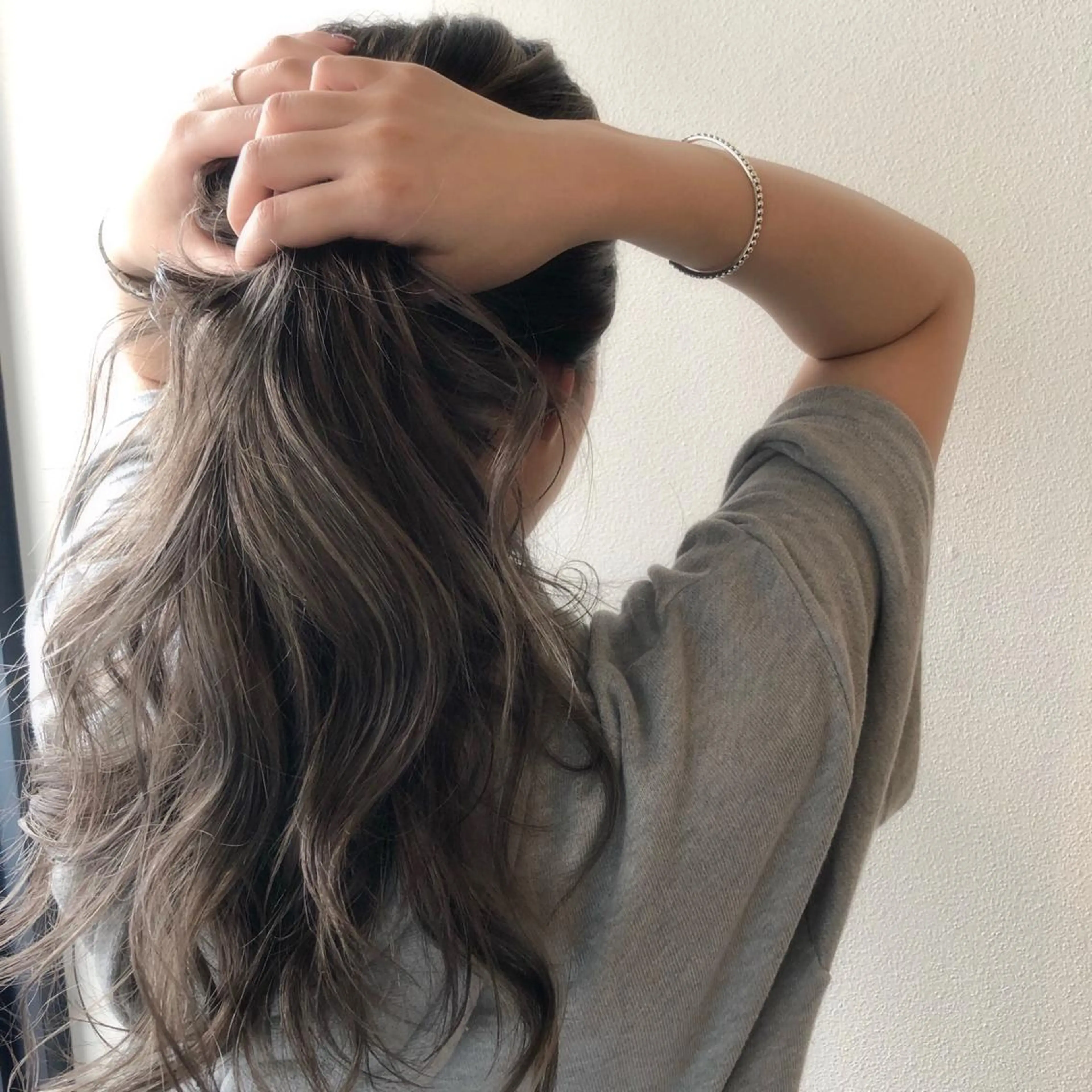 ロング カラー ヘアカラー トリートメント 江藤 星史のヘアスタイル