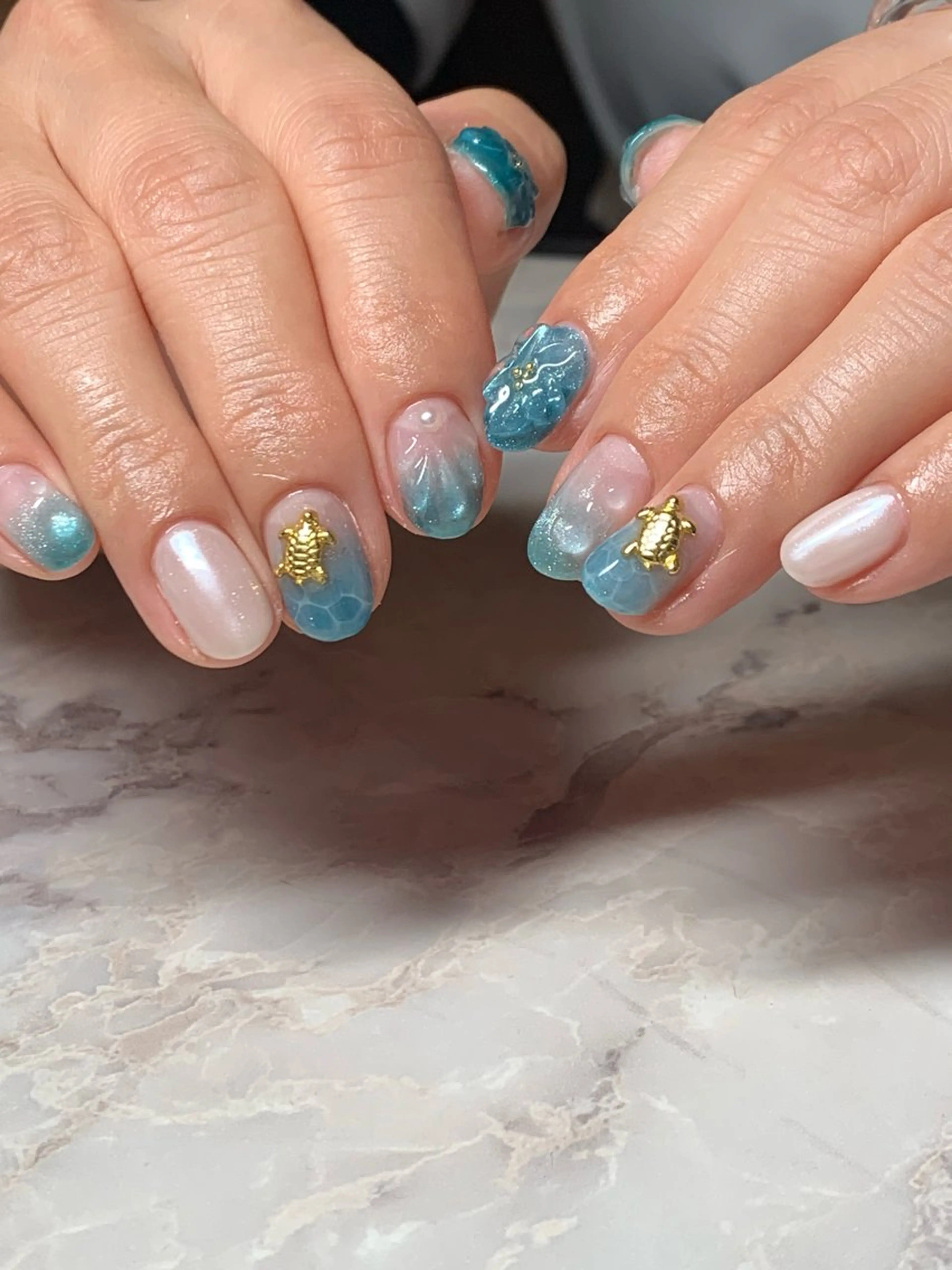 ネイル ハンドネイル gingaginga所属・shinjuku💐 Ayaのネイルデザイン