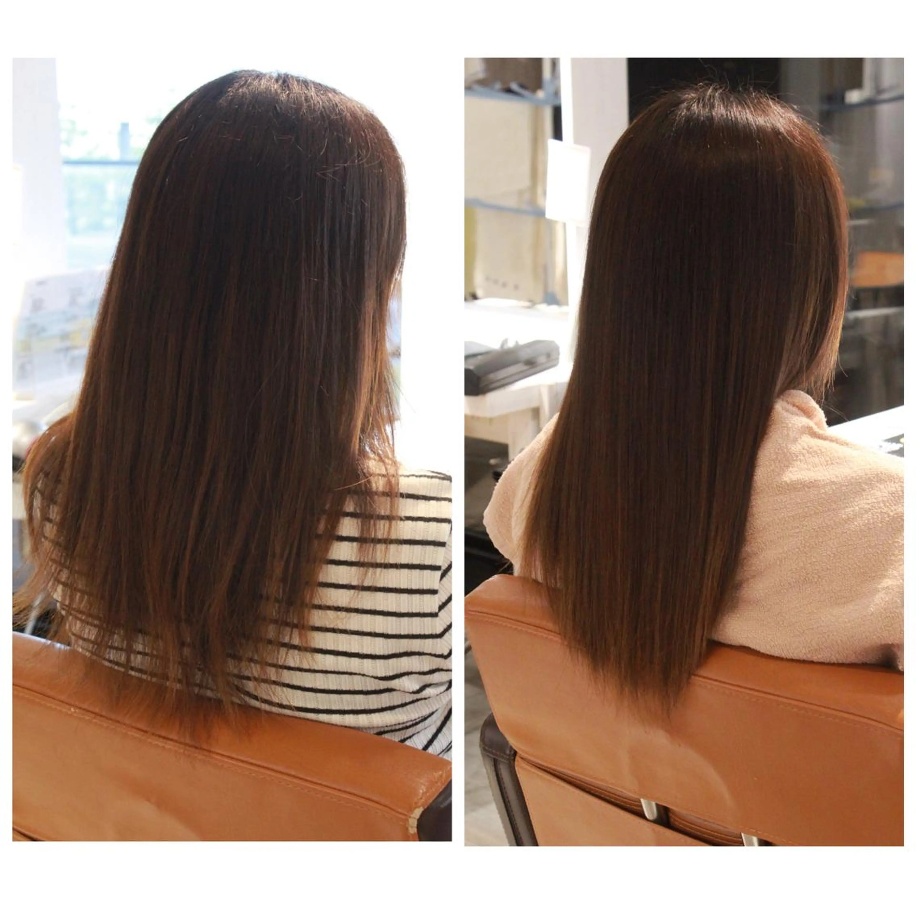 セミロング 縮毛矯正 トリートメント 髪質改善＆縮毛矯正 三上大地のヘアスタイル