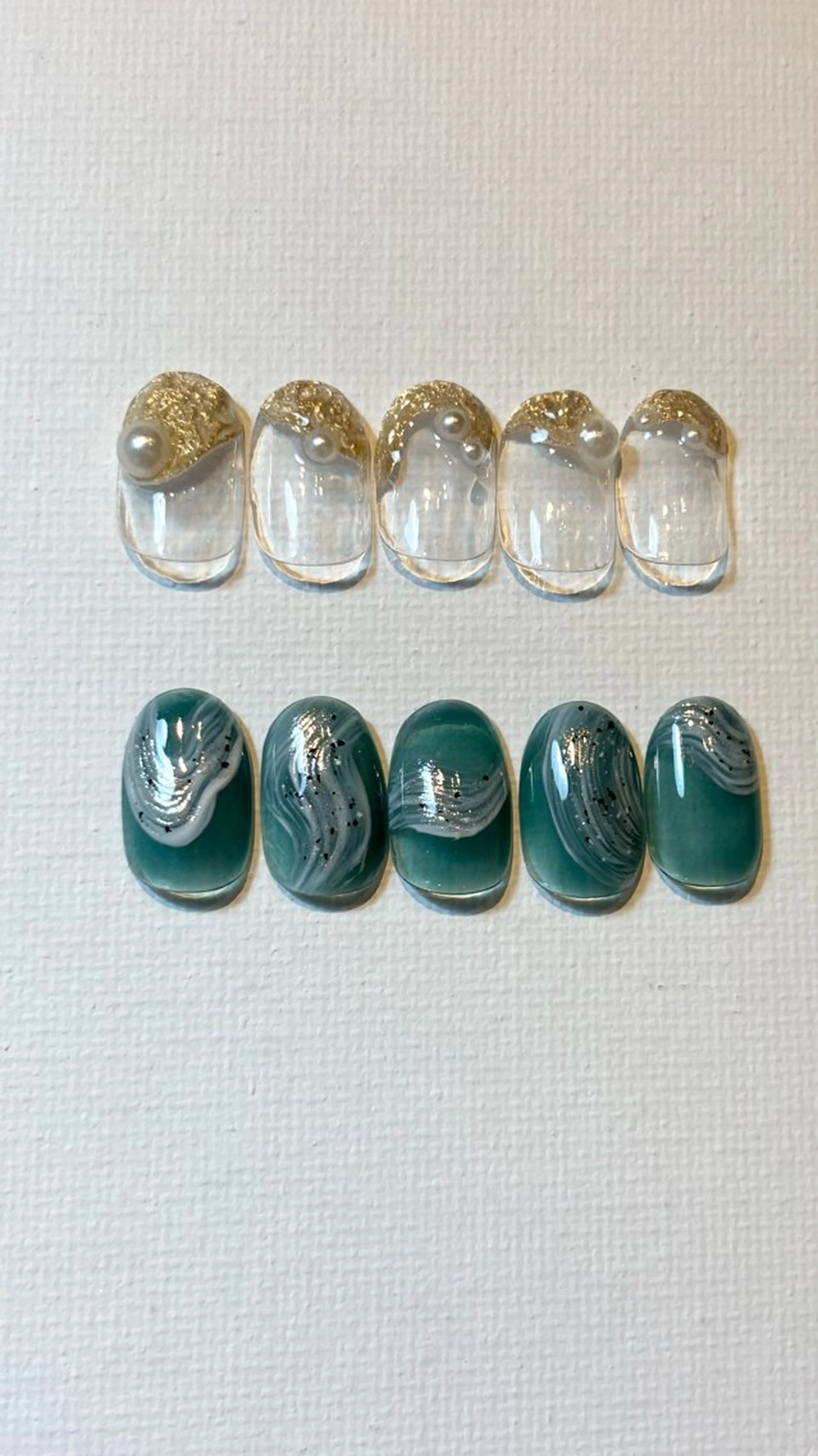 ネイル ニュアンスネイル シンプルネイル Umi Nail /Akariのネイルデザイン