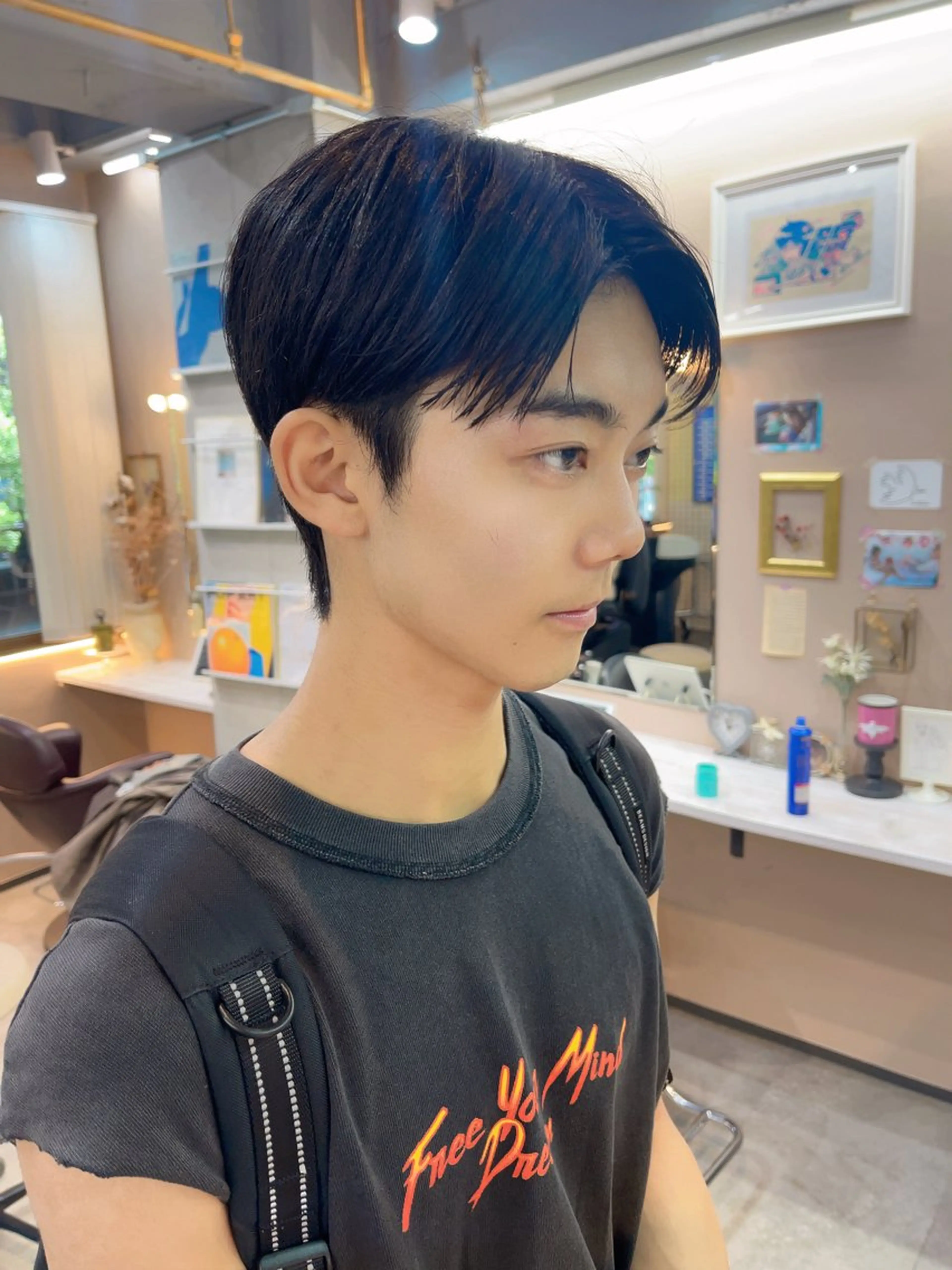 ショート メンズ ヘッドスパ MIES amane(アマネ)のヘアスタイル