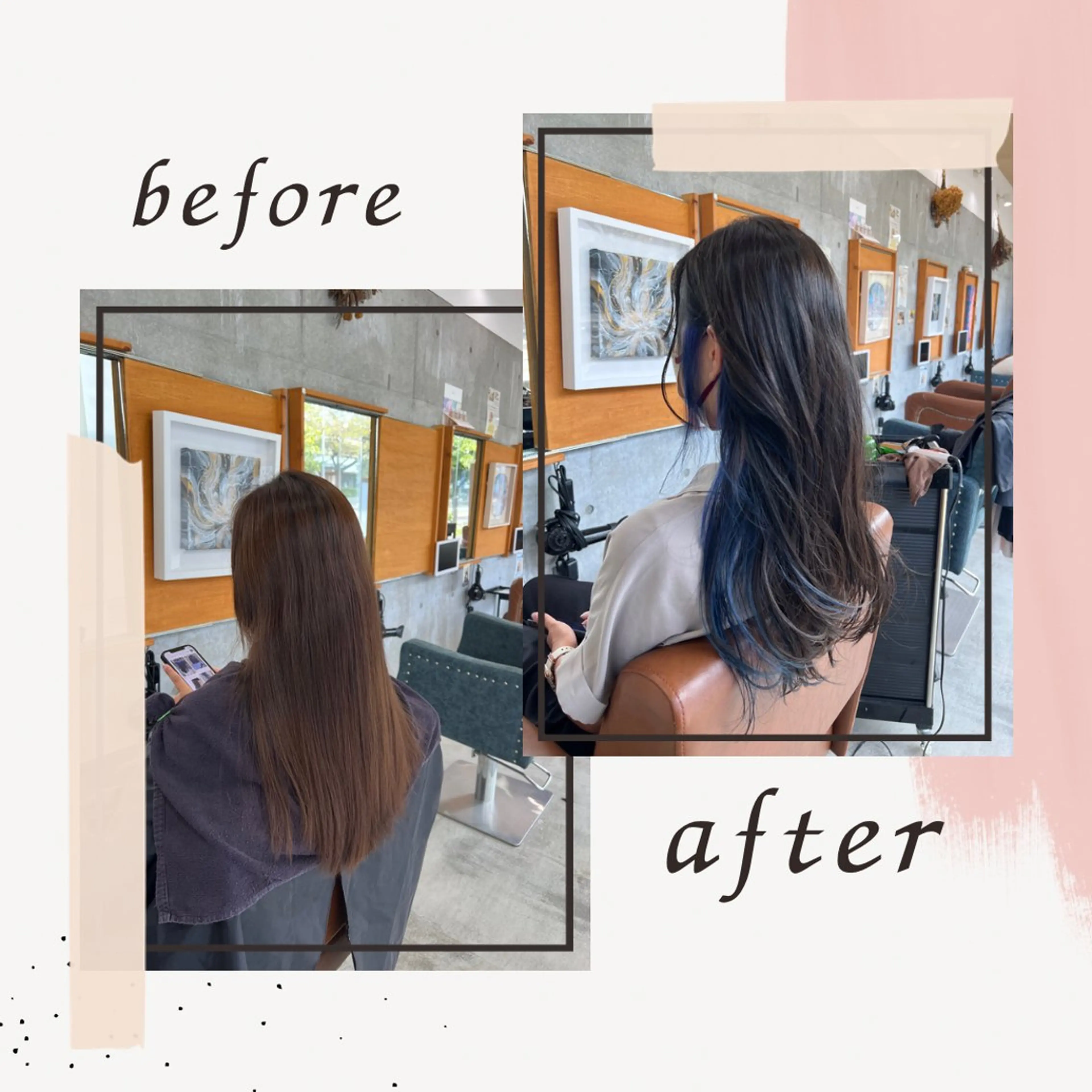 ロング ブリーチカラー/ 寺口佳希のヘアスタイル