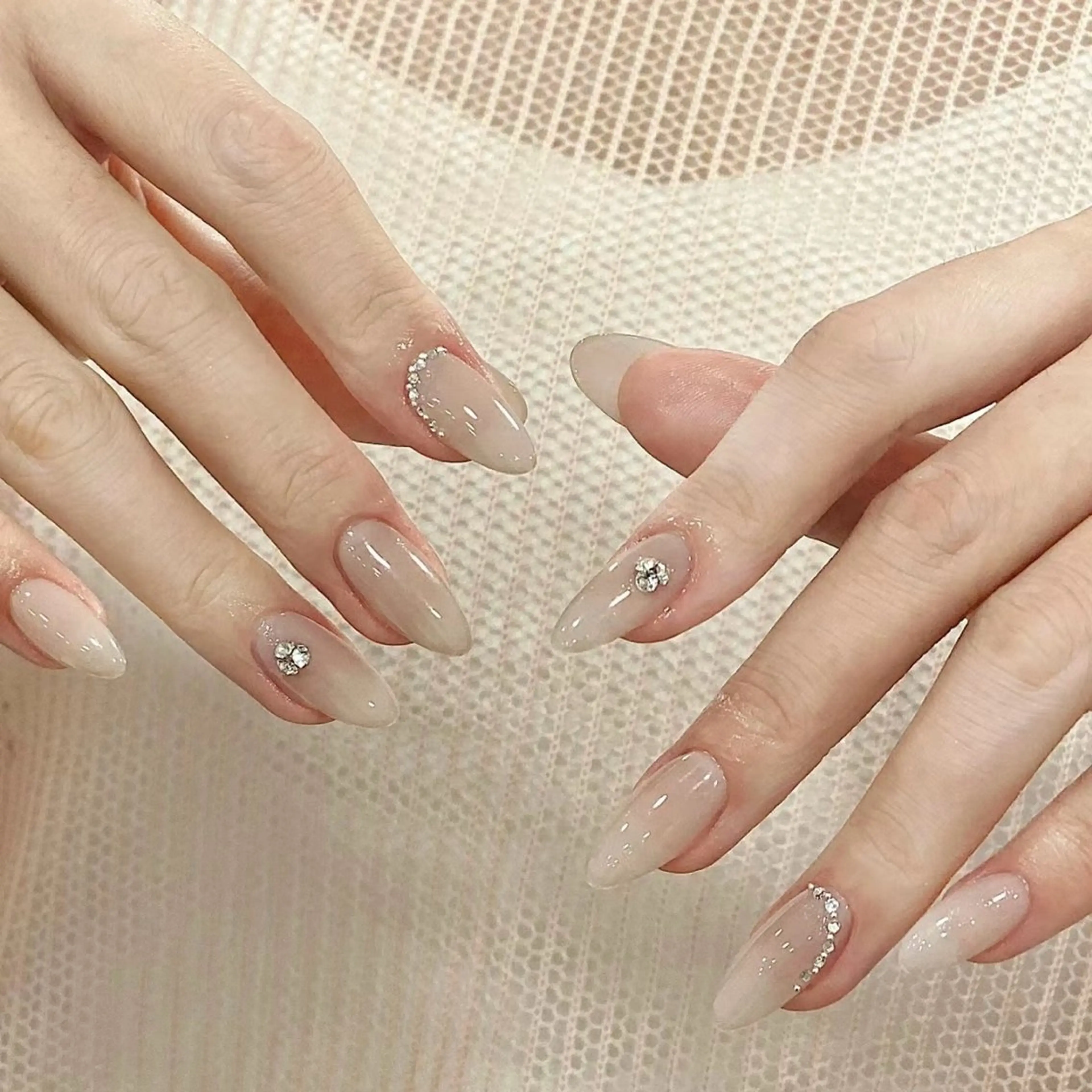 チップ長さ出し＋お持ちデザインok※4本まで付け放題✨初回ソフトシェルオフ無料の写真