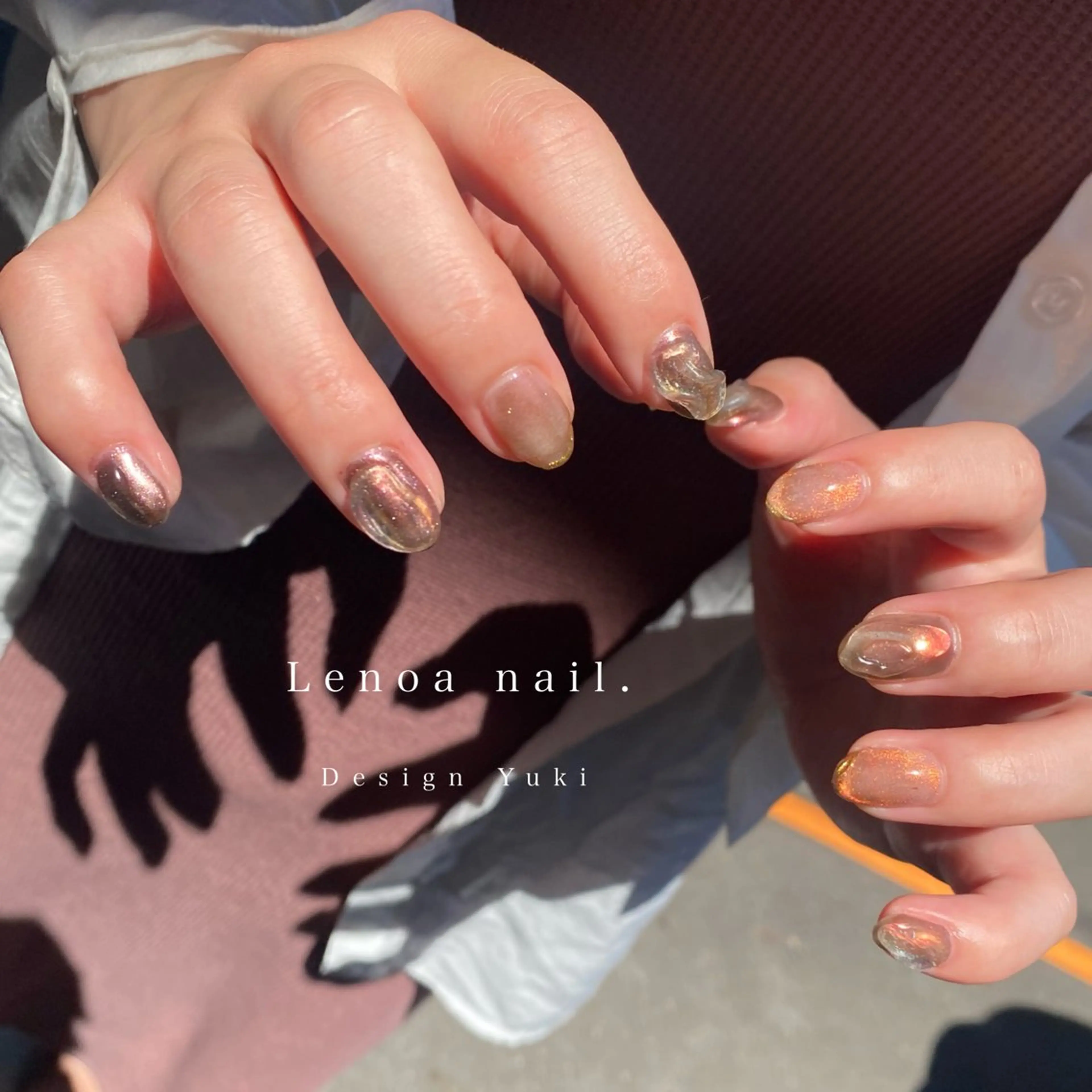 ネイル ハンドネイル Lenoa Yukiのネイルデザイン