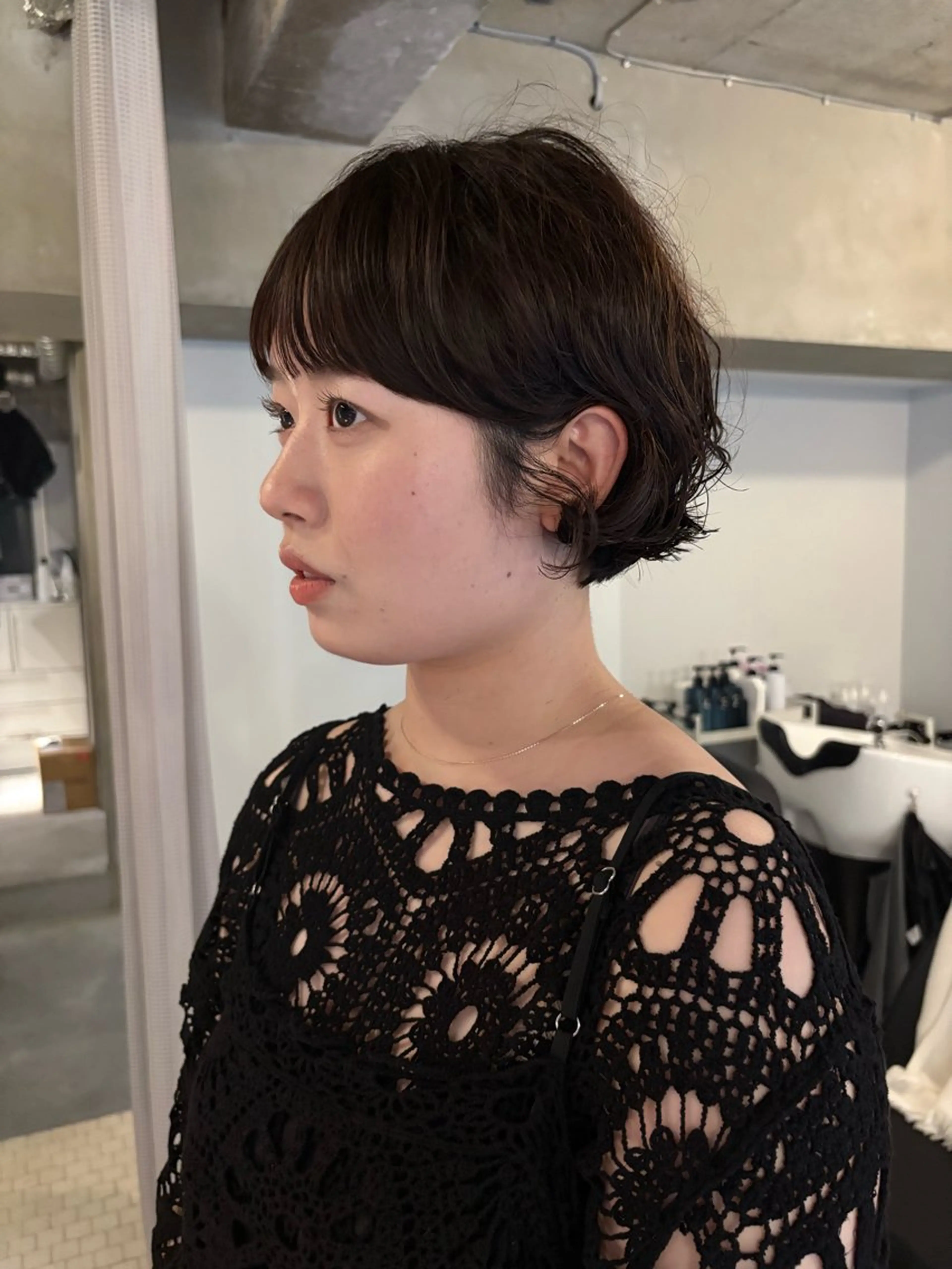 ショート ボブ 小野 明日香のヘアスタイル