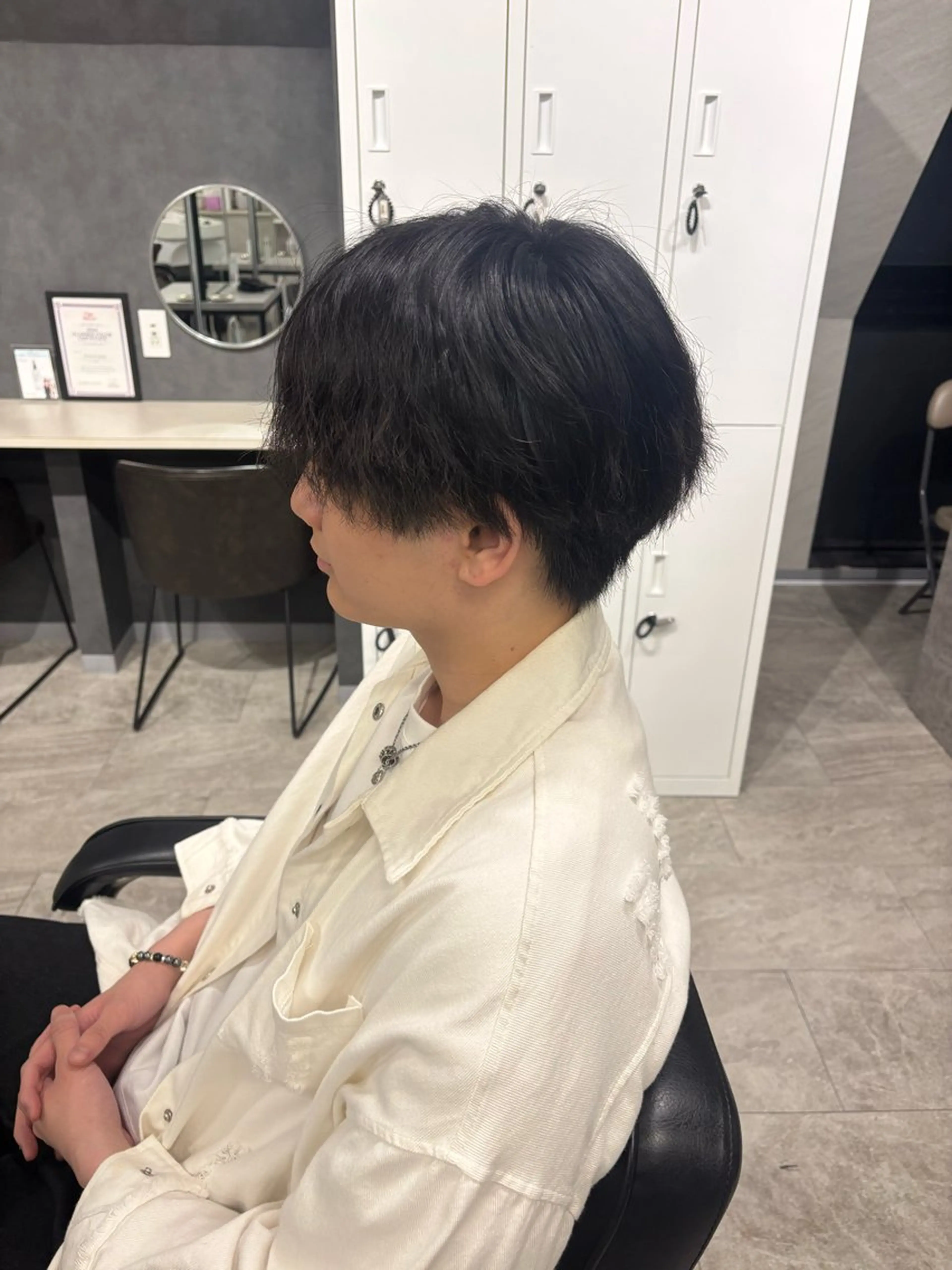 カット URARA /メンズカットのヘアスタイル