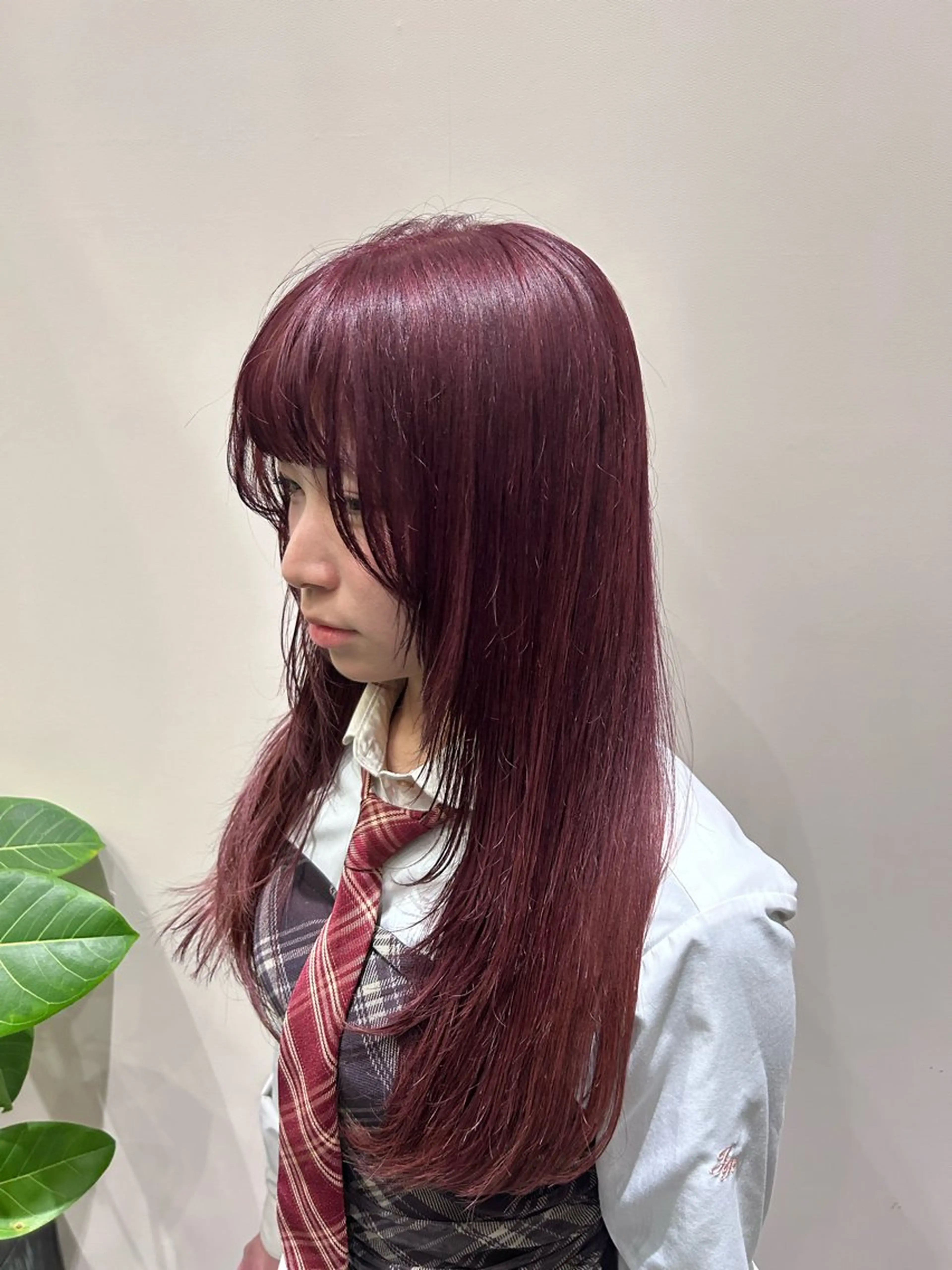 ロング 嶋崎 楓也のヘアスタイル