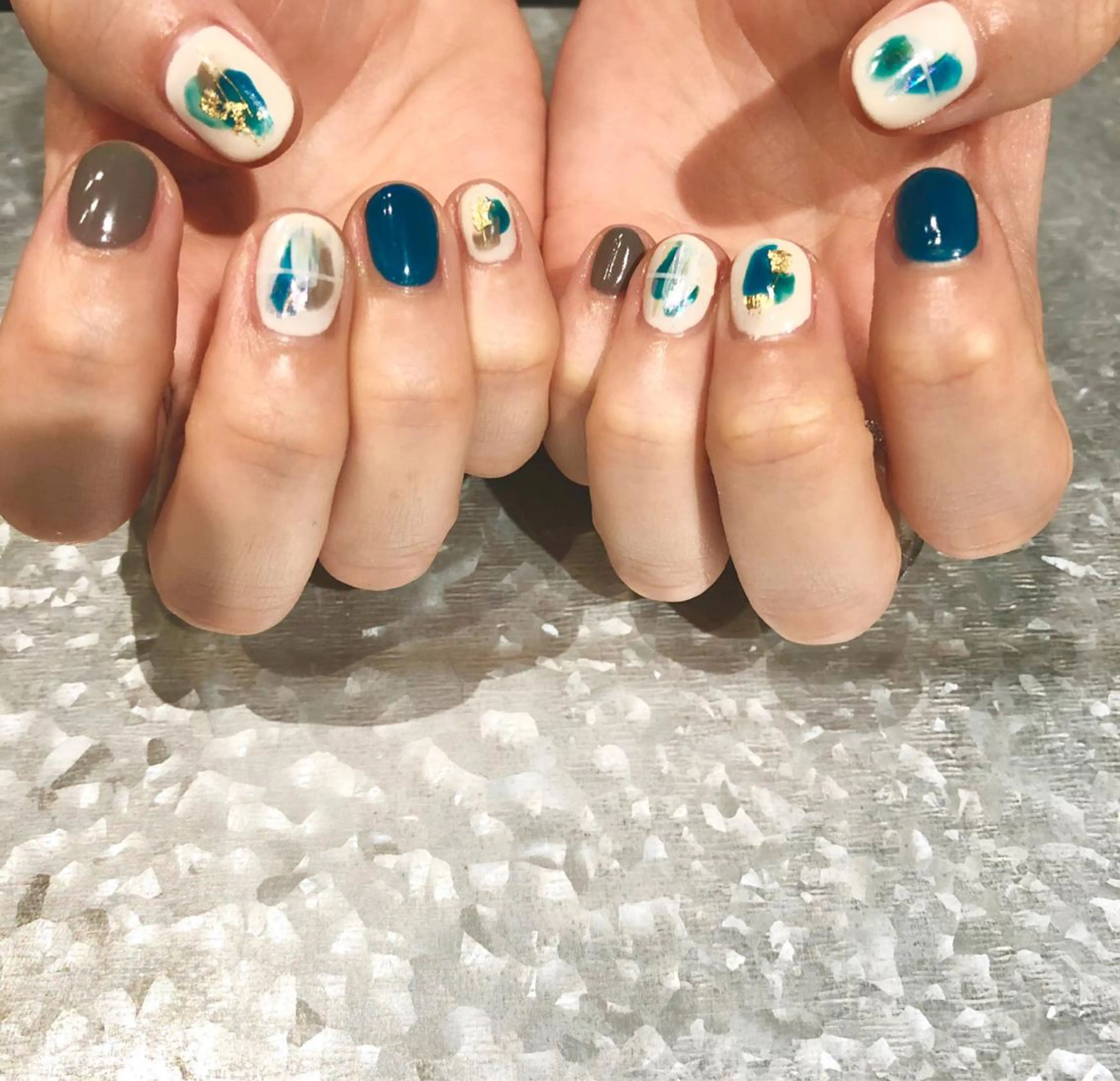 ネイル ニュアンスネイル TRAM-nail moriizumiのネイルデザイン