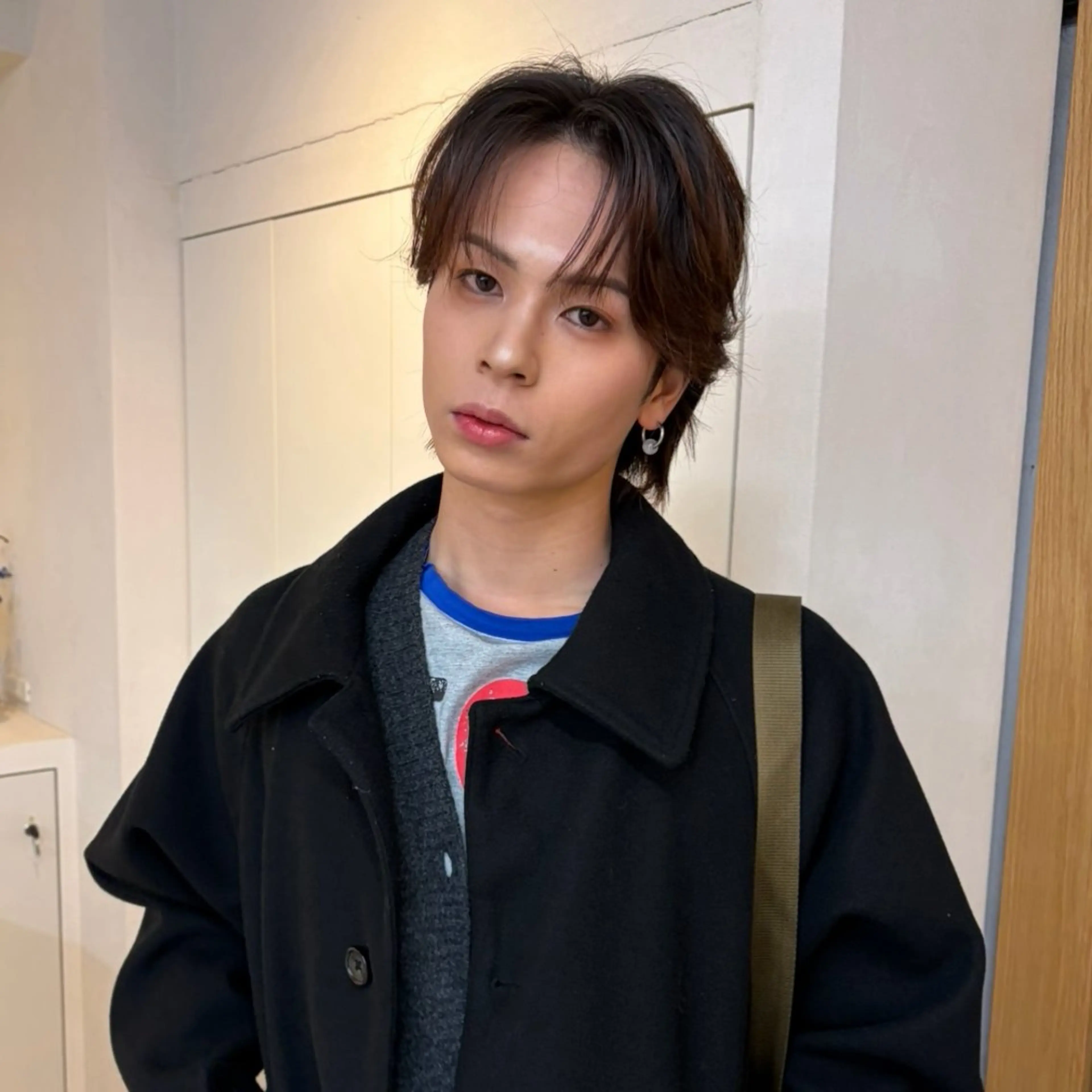 メンズ riri🎀 透カラー/曲がる縮毛のヘアスタイル