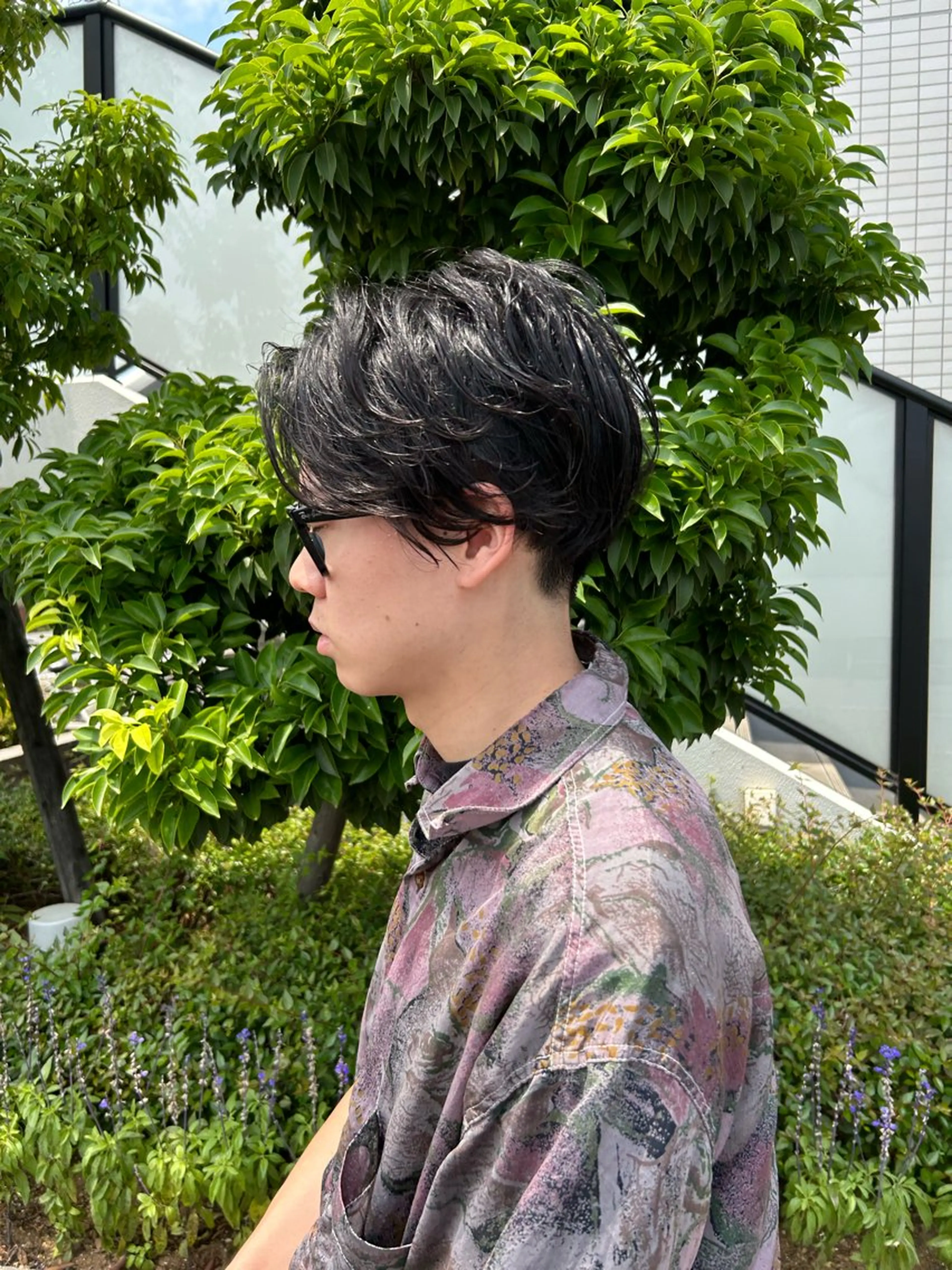 メンズ あべ しおりのヘアスタイル