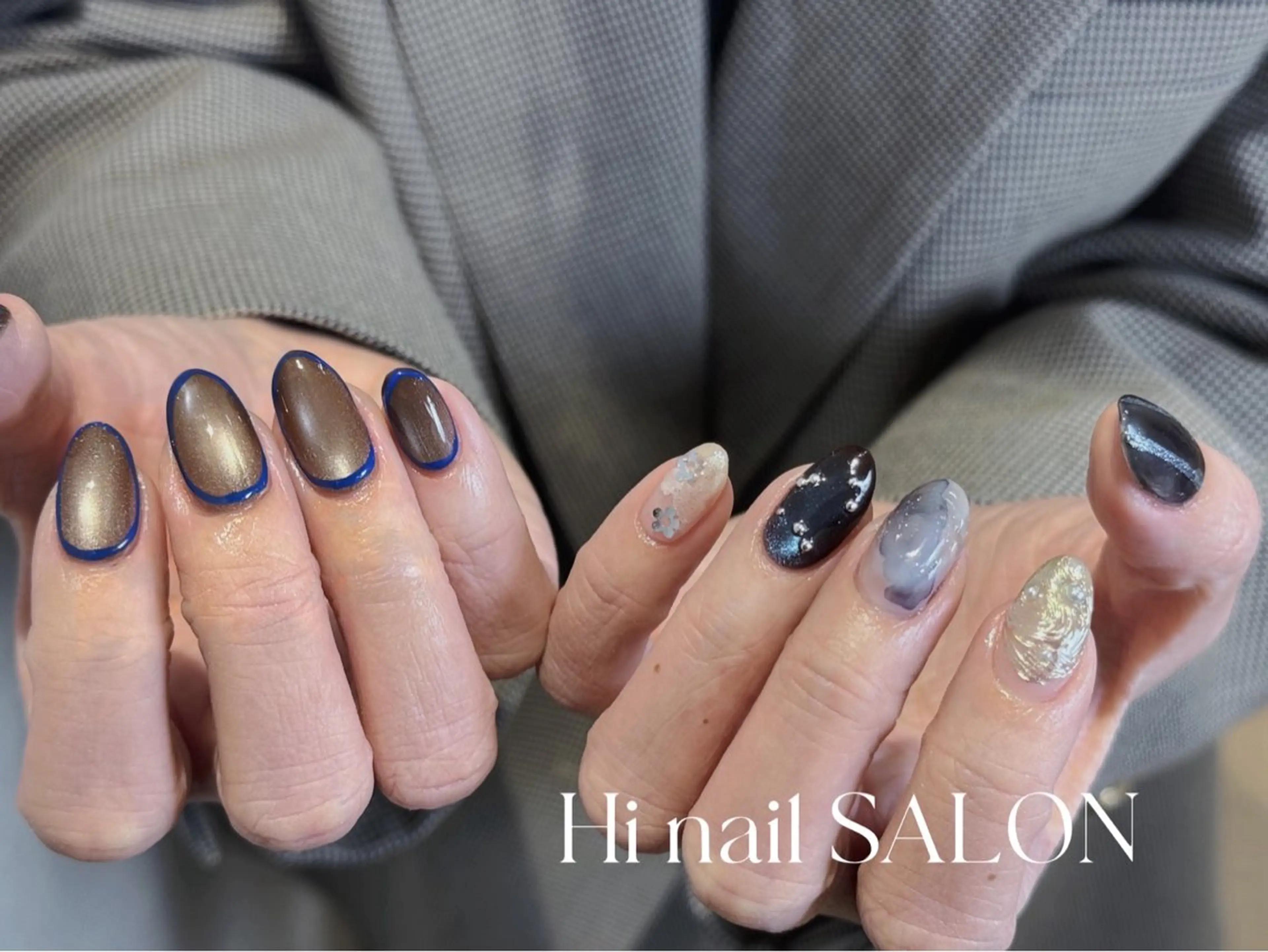 ネイル ハンドネイル Hi nail🎀 池袋kozueのネイルデザイン