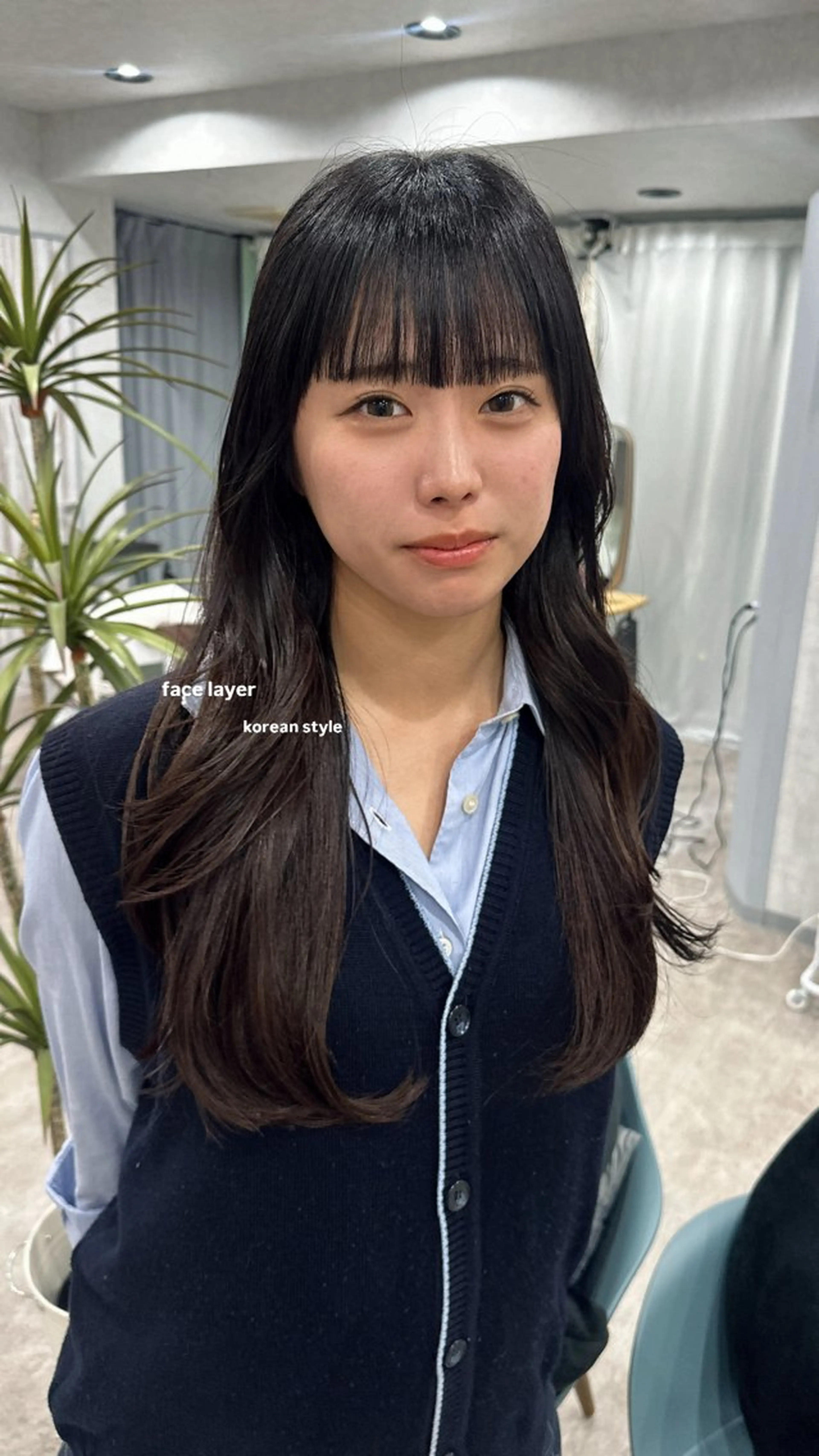 ロング 韓国レイヤーカット/ 艶カラー/ noaのヘアスタイル