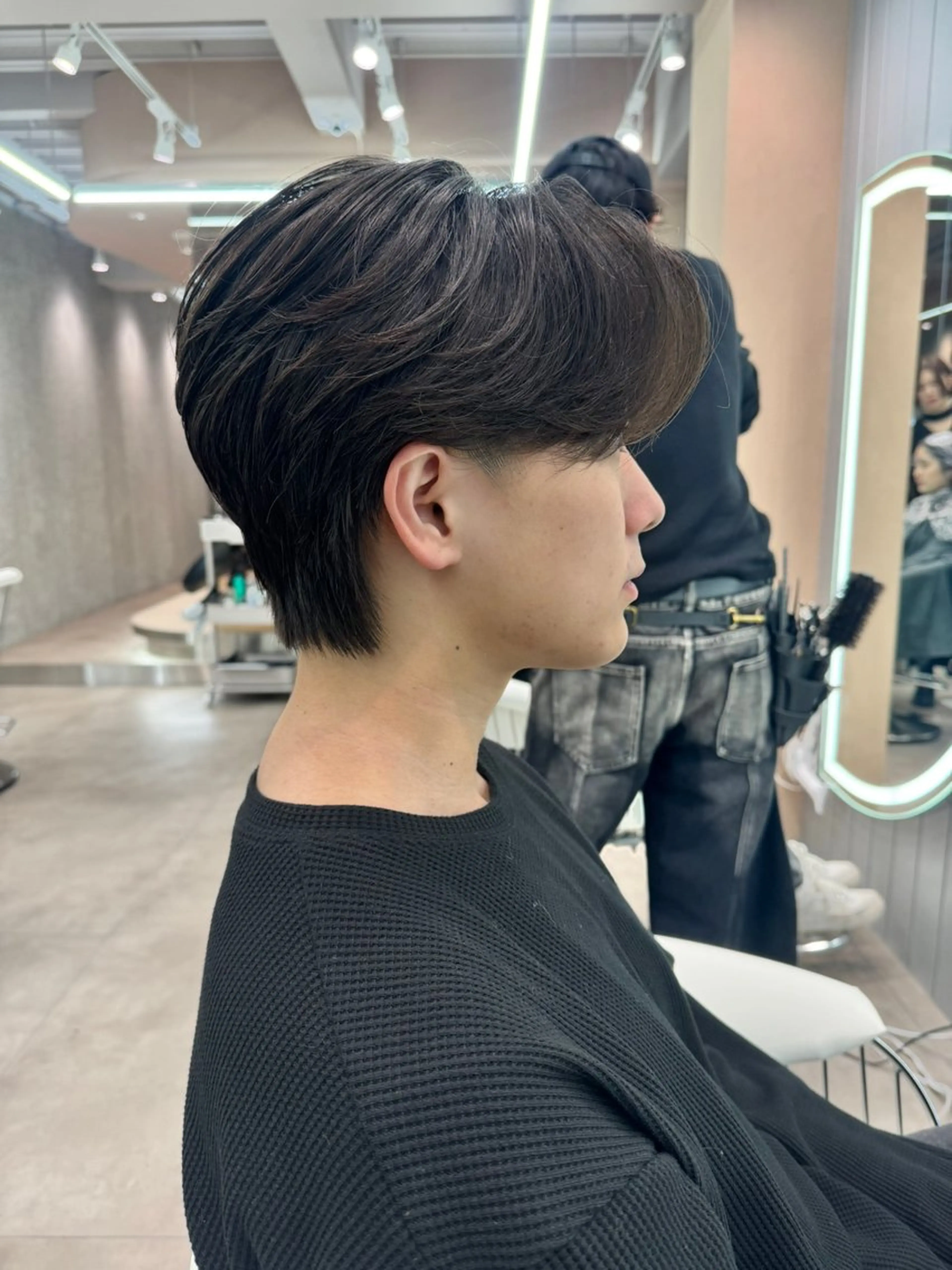 ショート パーマ メンズ カット パーマ 🔶似合わせセンター パート/ヤス🔶のヘアスタイル