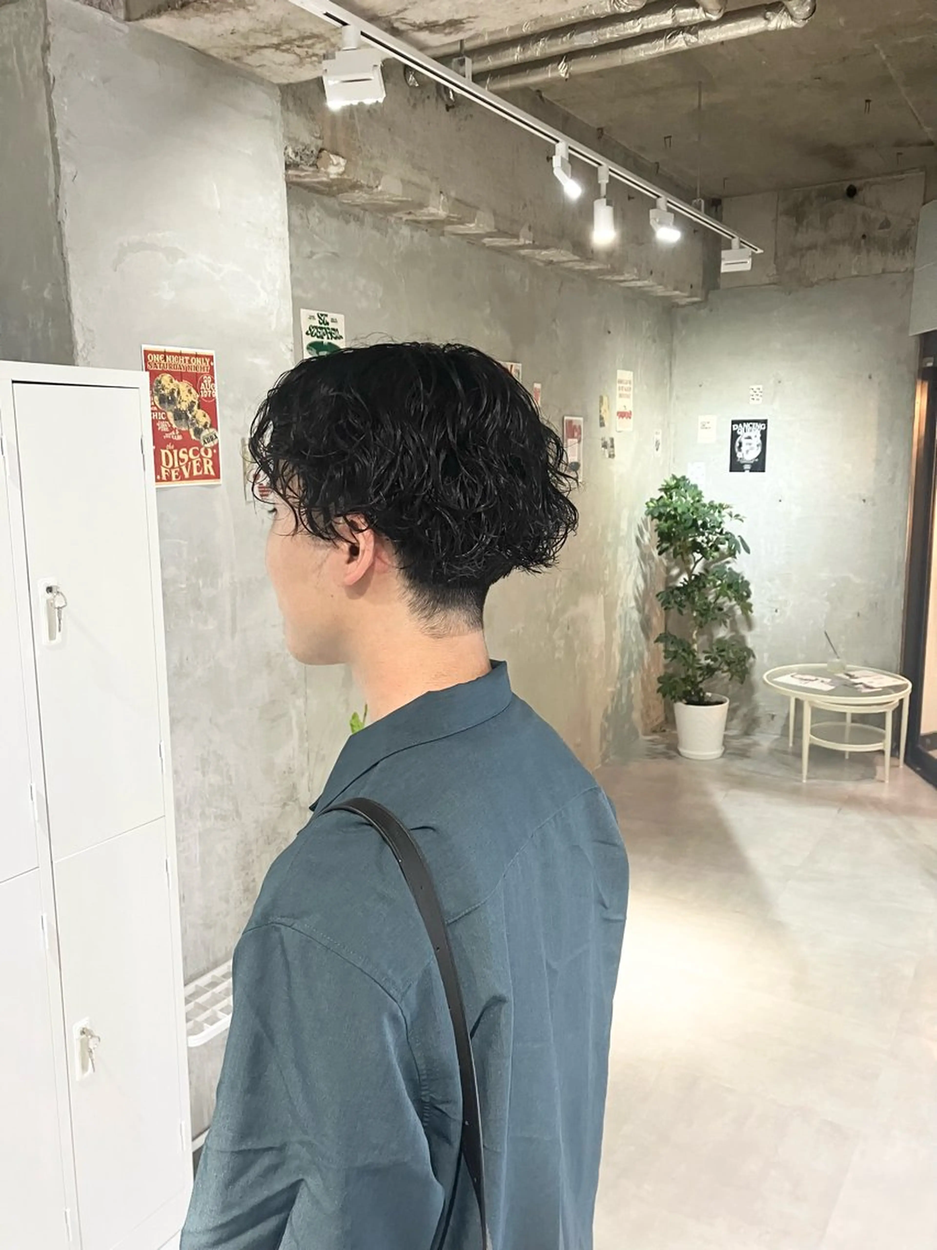 ショート パーマ メンズ カット パーマ トリートメント door white hideのヘアスタイル