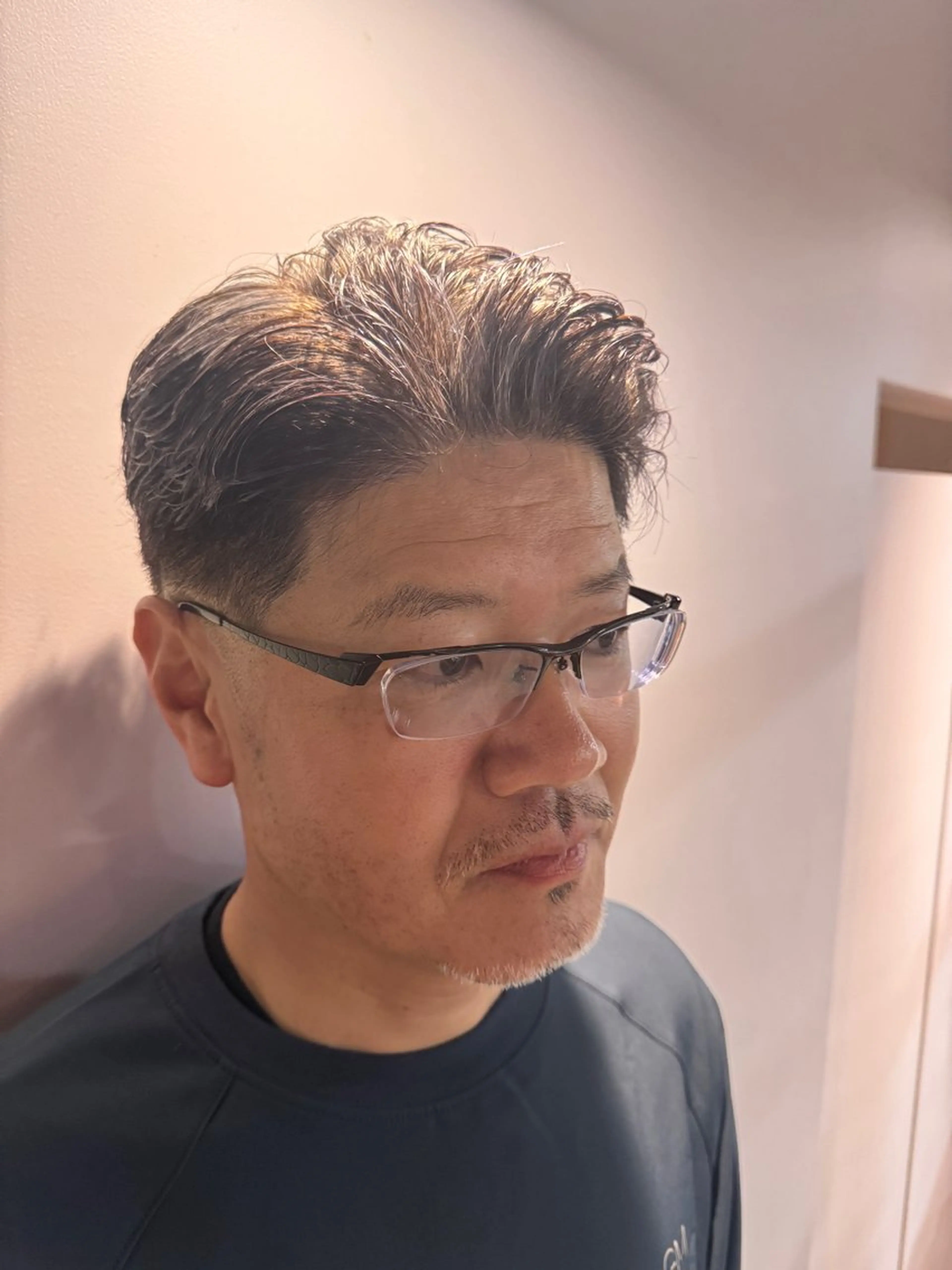 メンズ メンズハイライト カット ヘアカラー saki/メンズパー マ・デザインカラーのヘアスタイル