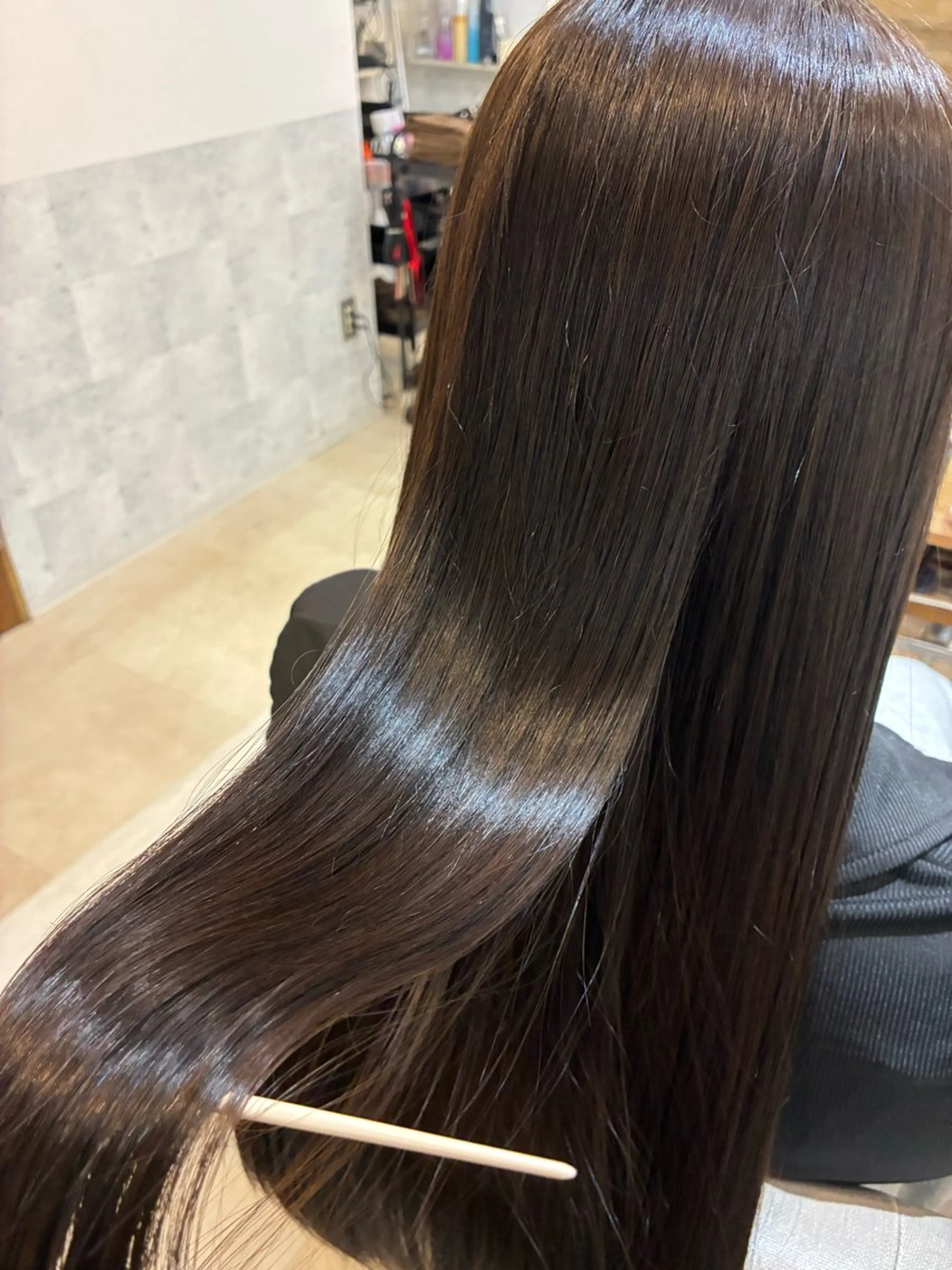 カラー ブラウンカラー オリーブブラウン オリーブカラー ヘアカラー __ maria__のヘアスタイル