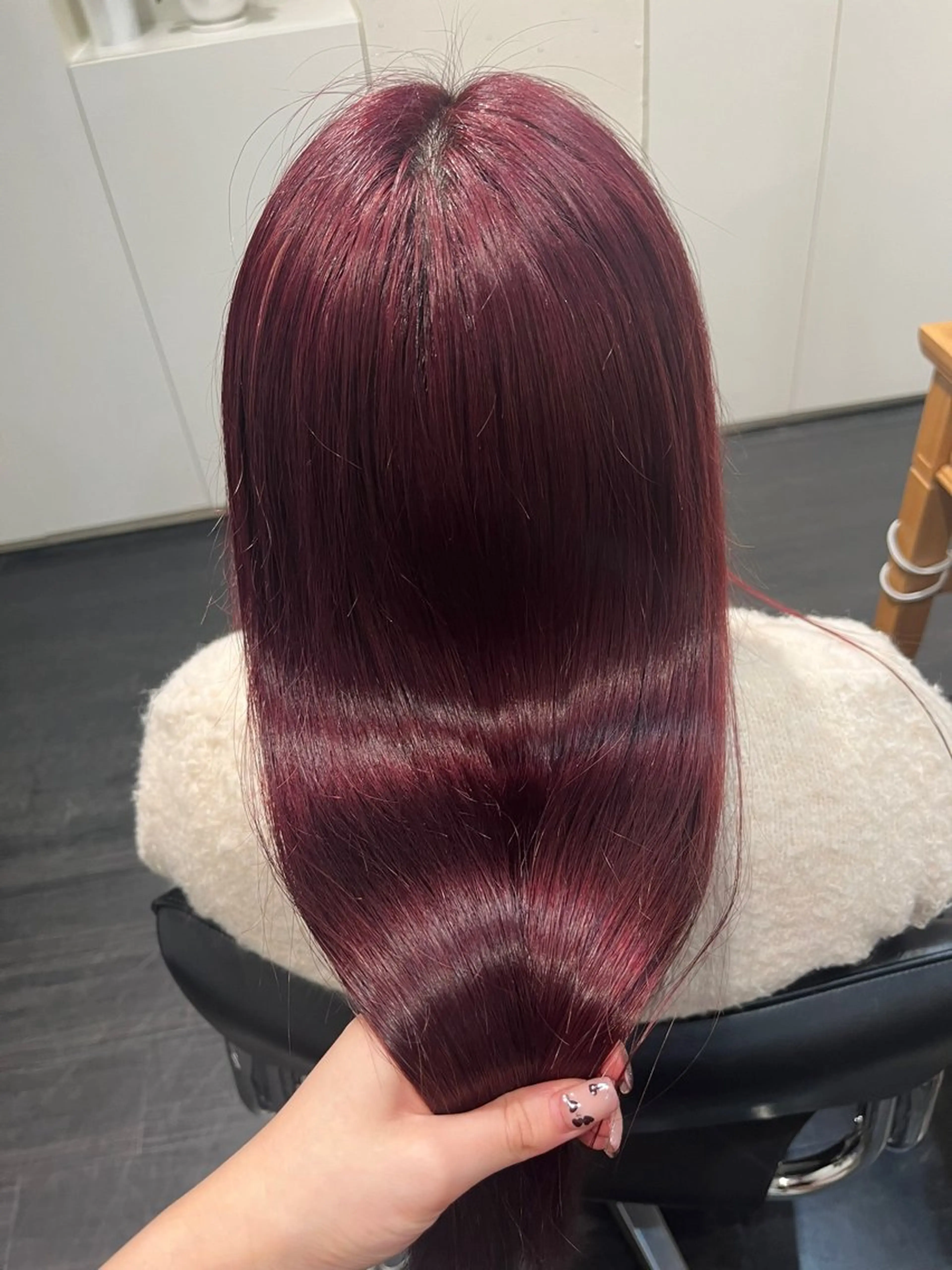 ロング 細田 碧のヘアスタイル