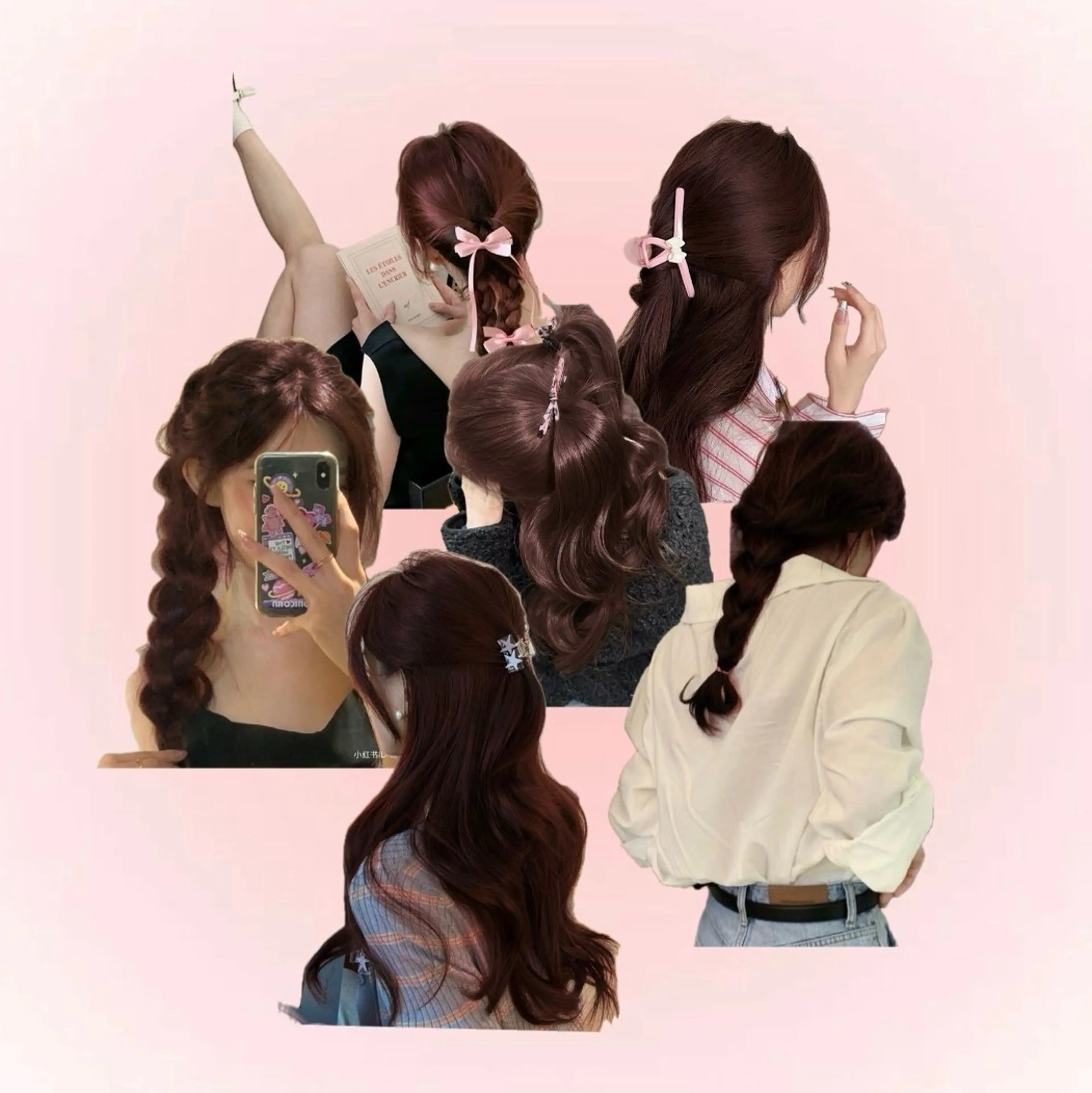 ロング ヘアカラー トリートメント 🥀艶髪/似合わせ 暖色/まな🥀のヘアスタイル