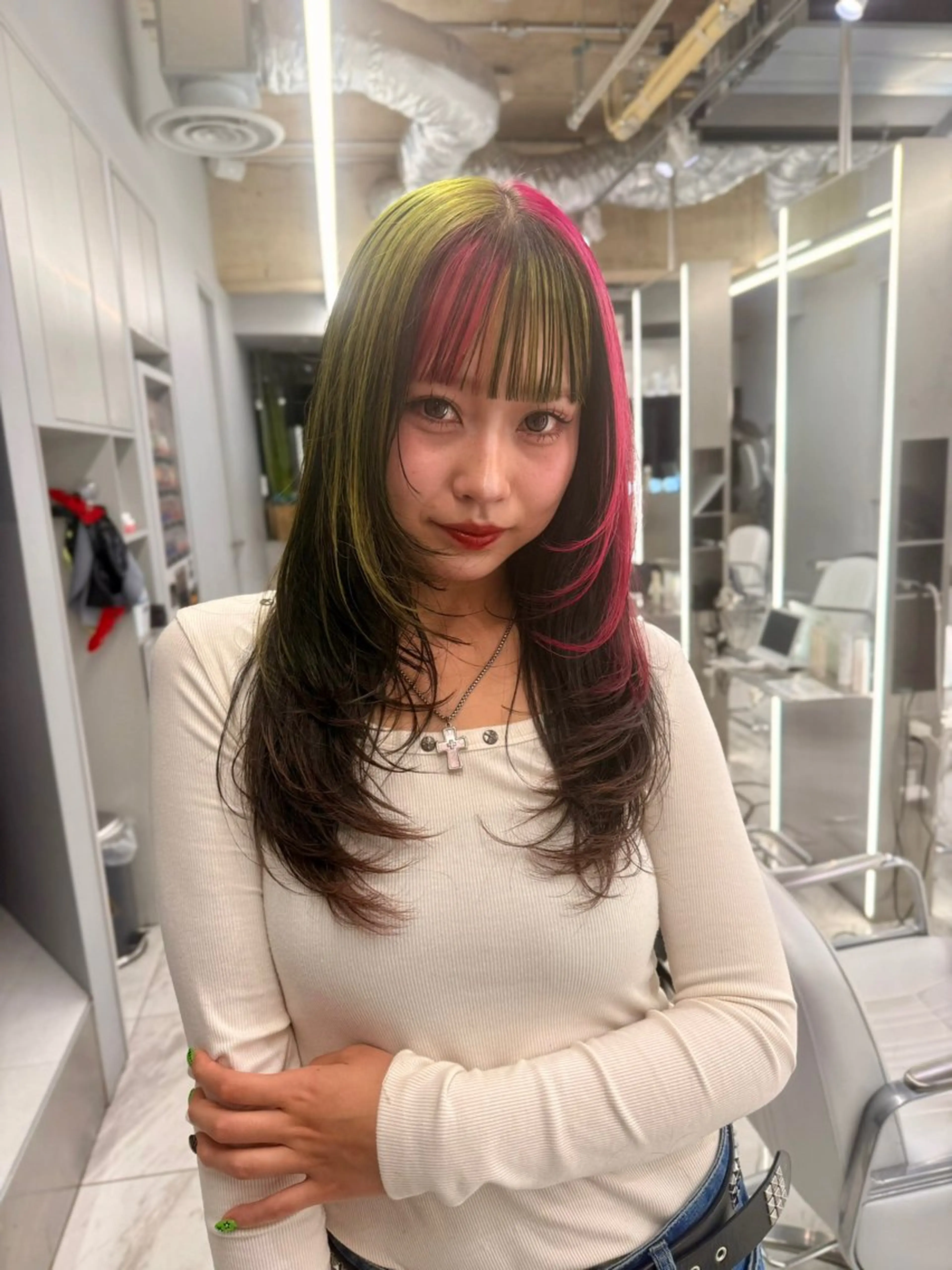 ✨カット+ブリーチ+デザインカラー+トリートメント✨の写真