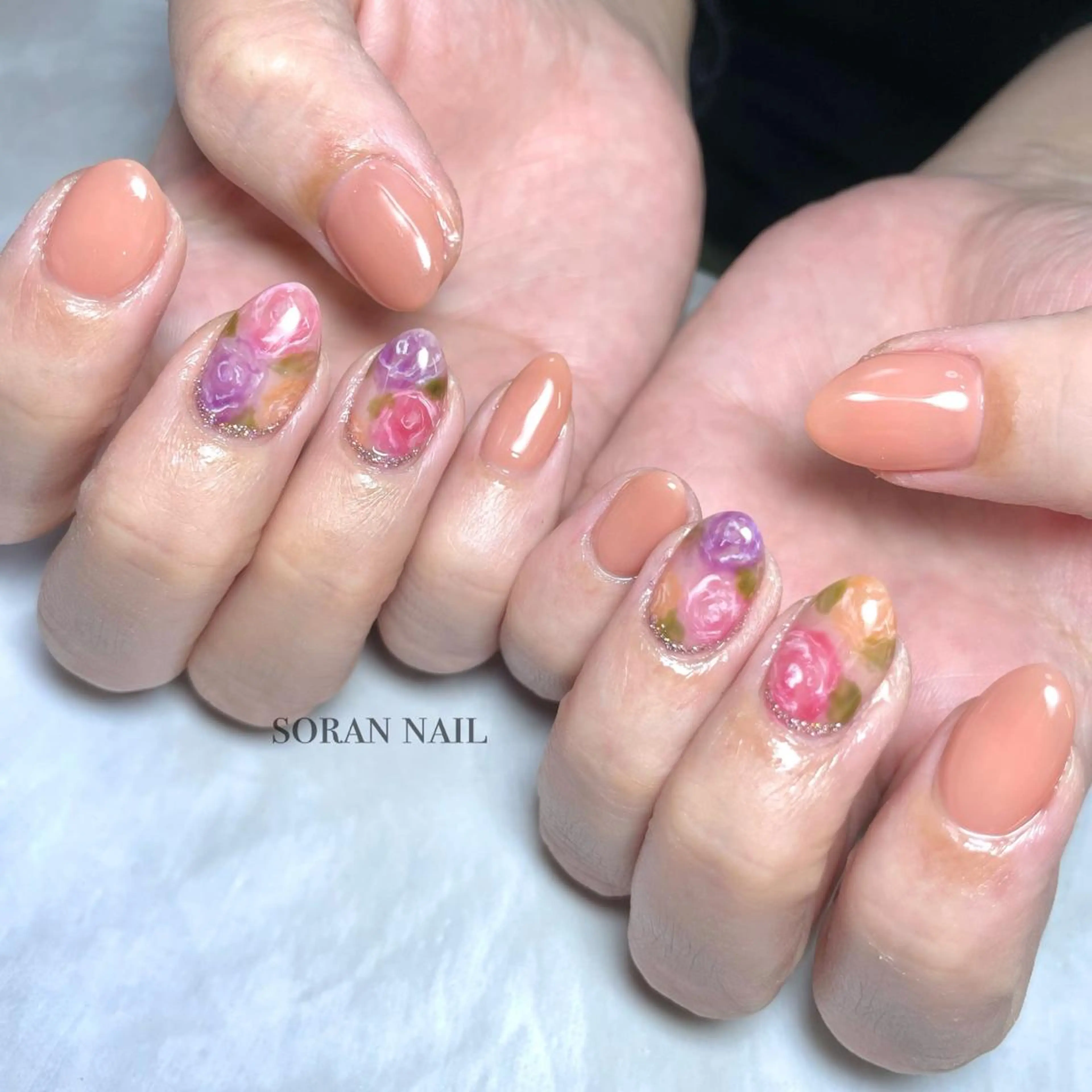 ネイル ハンドネイル soran nailのネイルデザイン