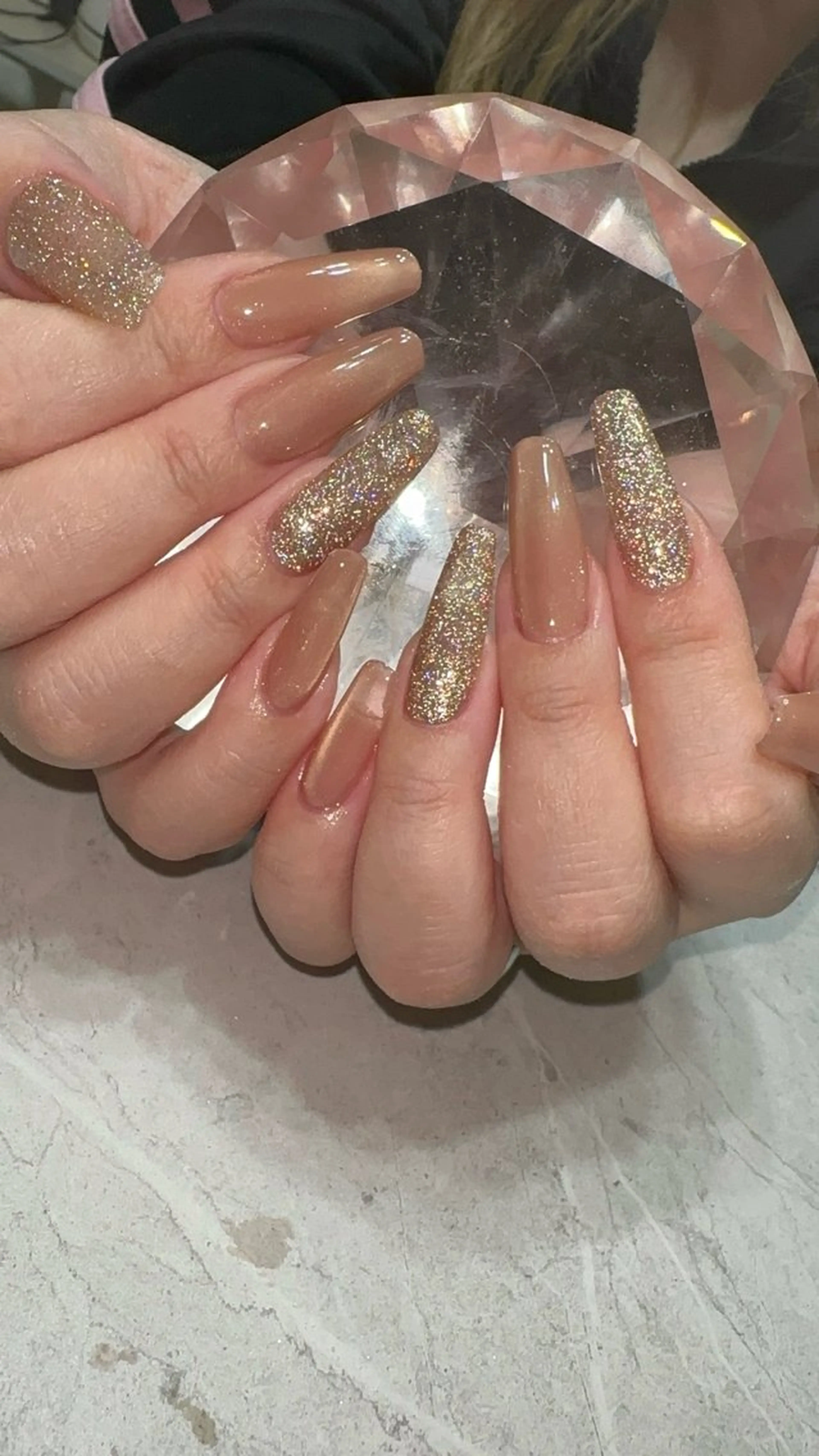 ネイル 長さ出し フラッシュネイル マグネットネイル ハンドネイル with nail.のネイルデザイン
