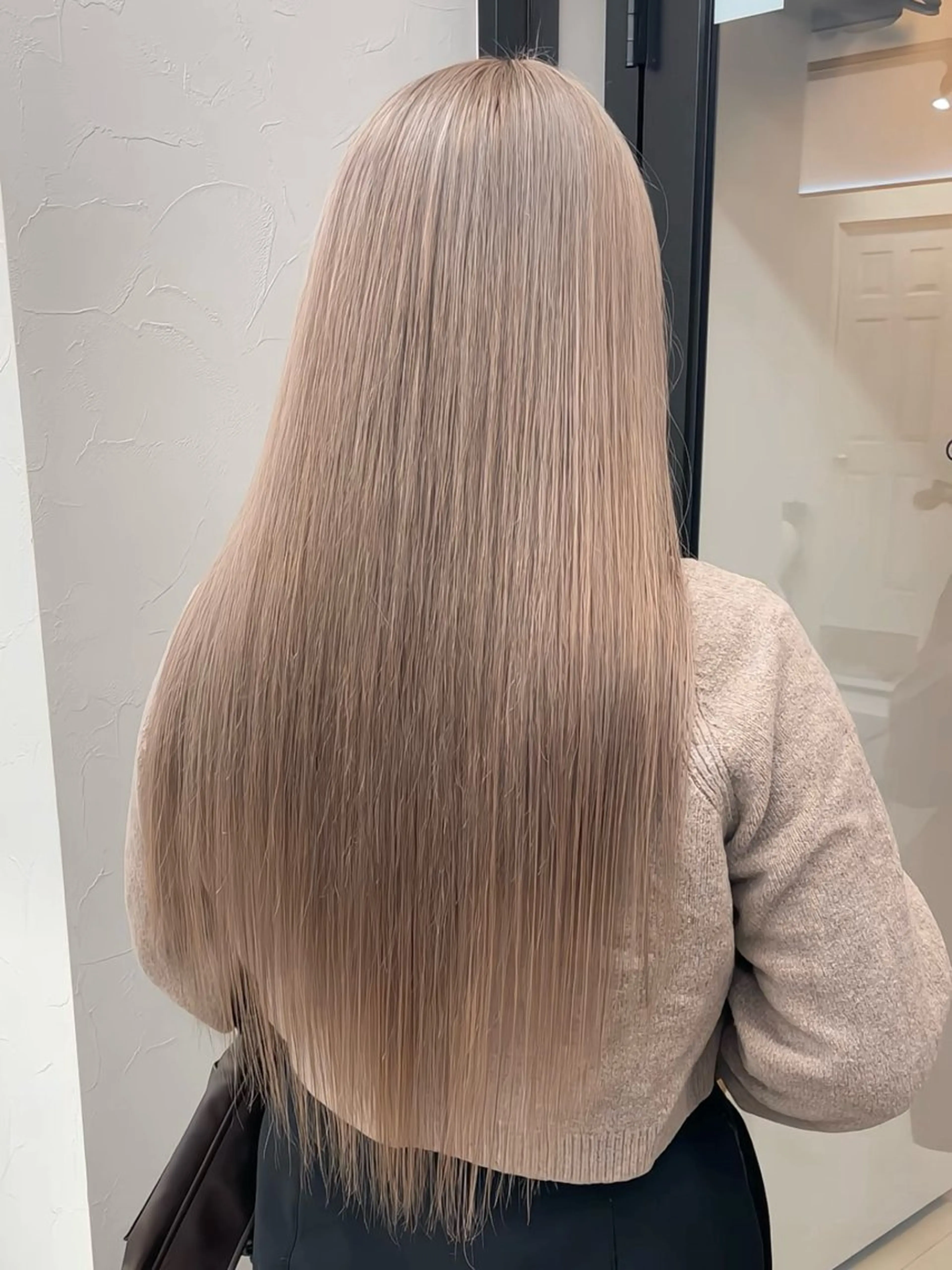 ロング ヘアカラー トリートメント エクステ/大人可愛い カラー🩷RINAのヘアスタイル