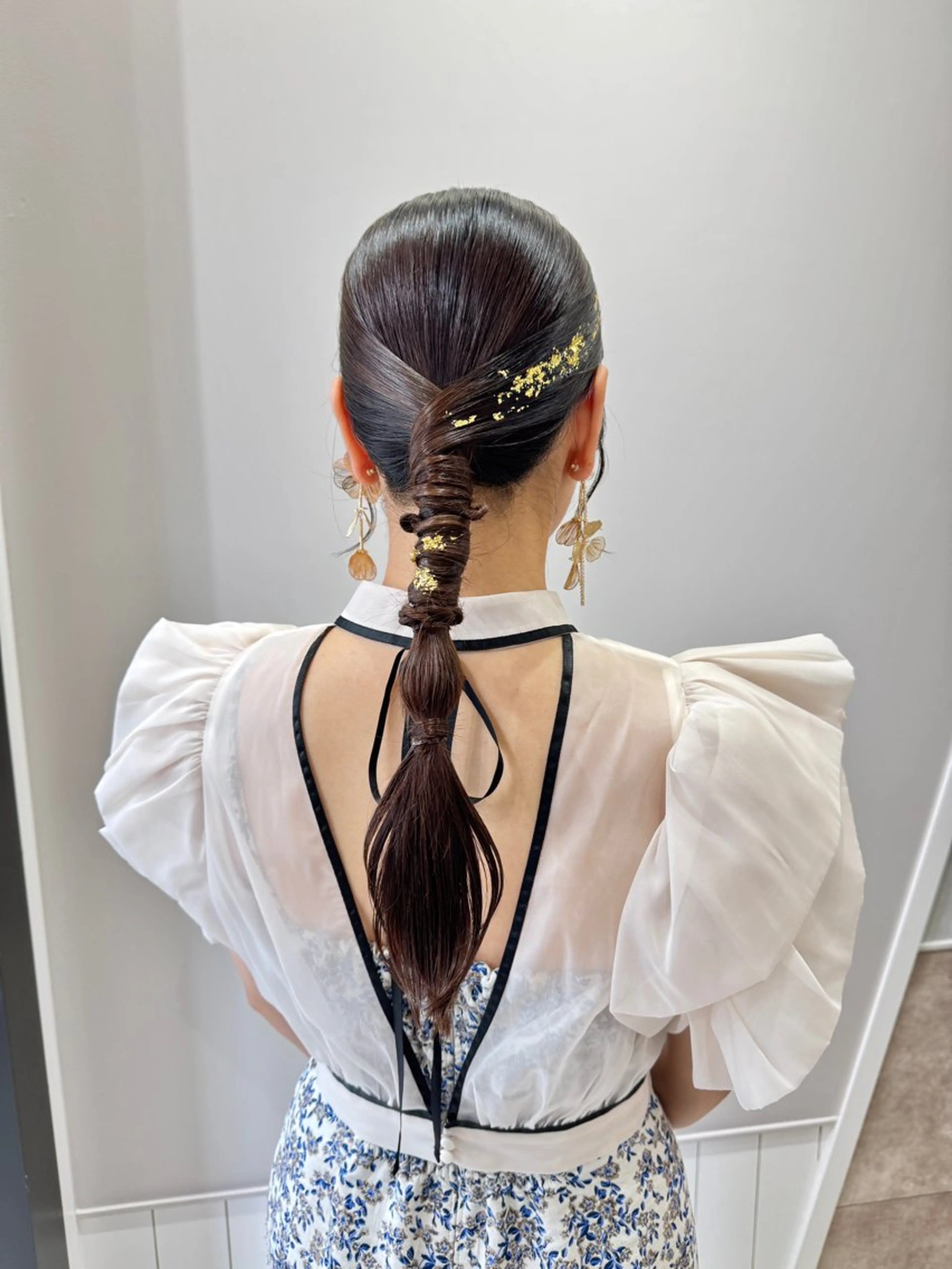 ロング ヘアアレンジ ヘアセット 三輪 恭平のヘアスタイル