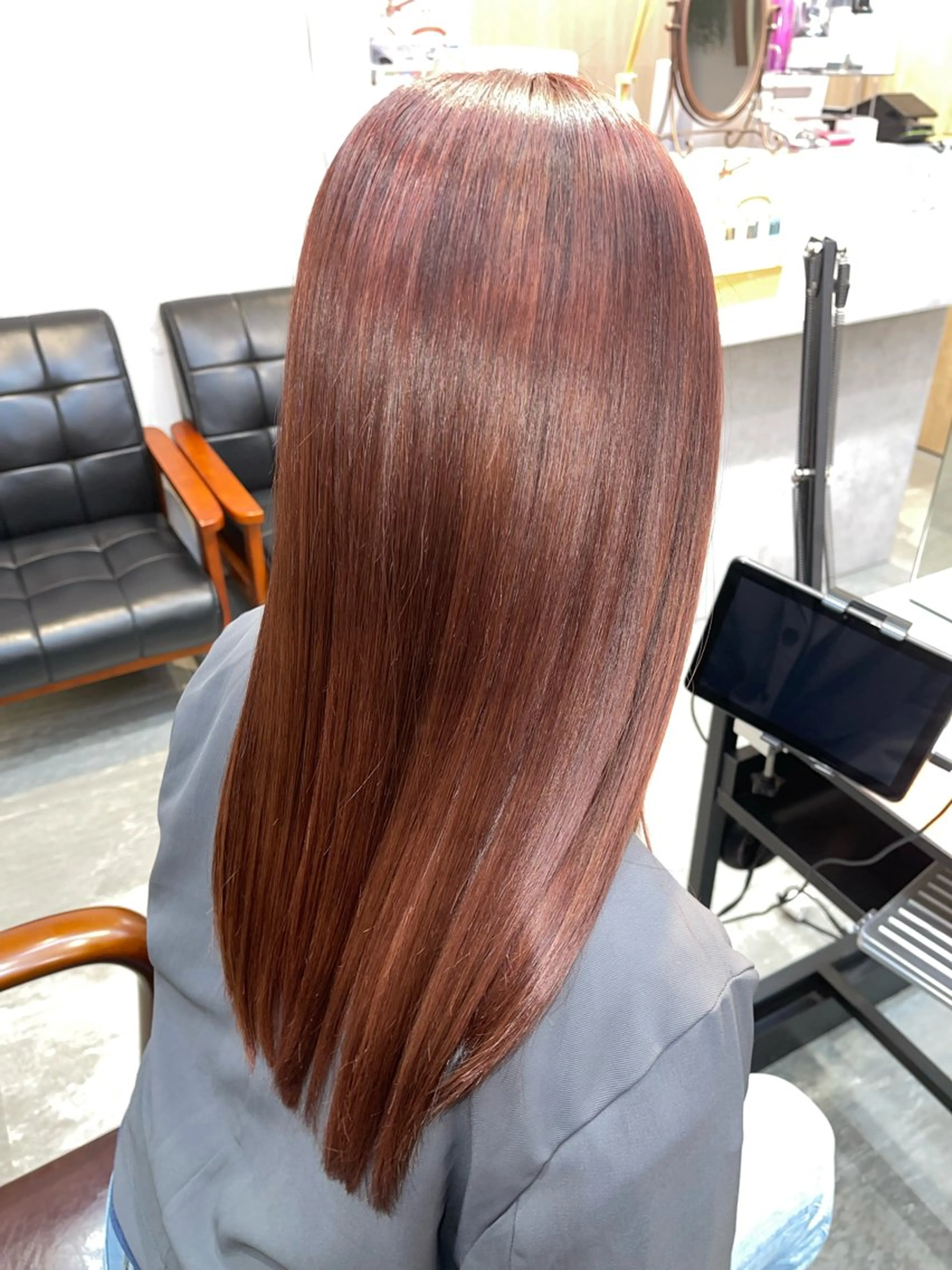 【🐬リピーター様🐬】２回目以降menu💇🏻‍♀️カット➕潤いカラー➕トリートメント🤍🫧の写真