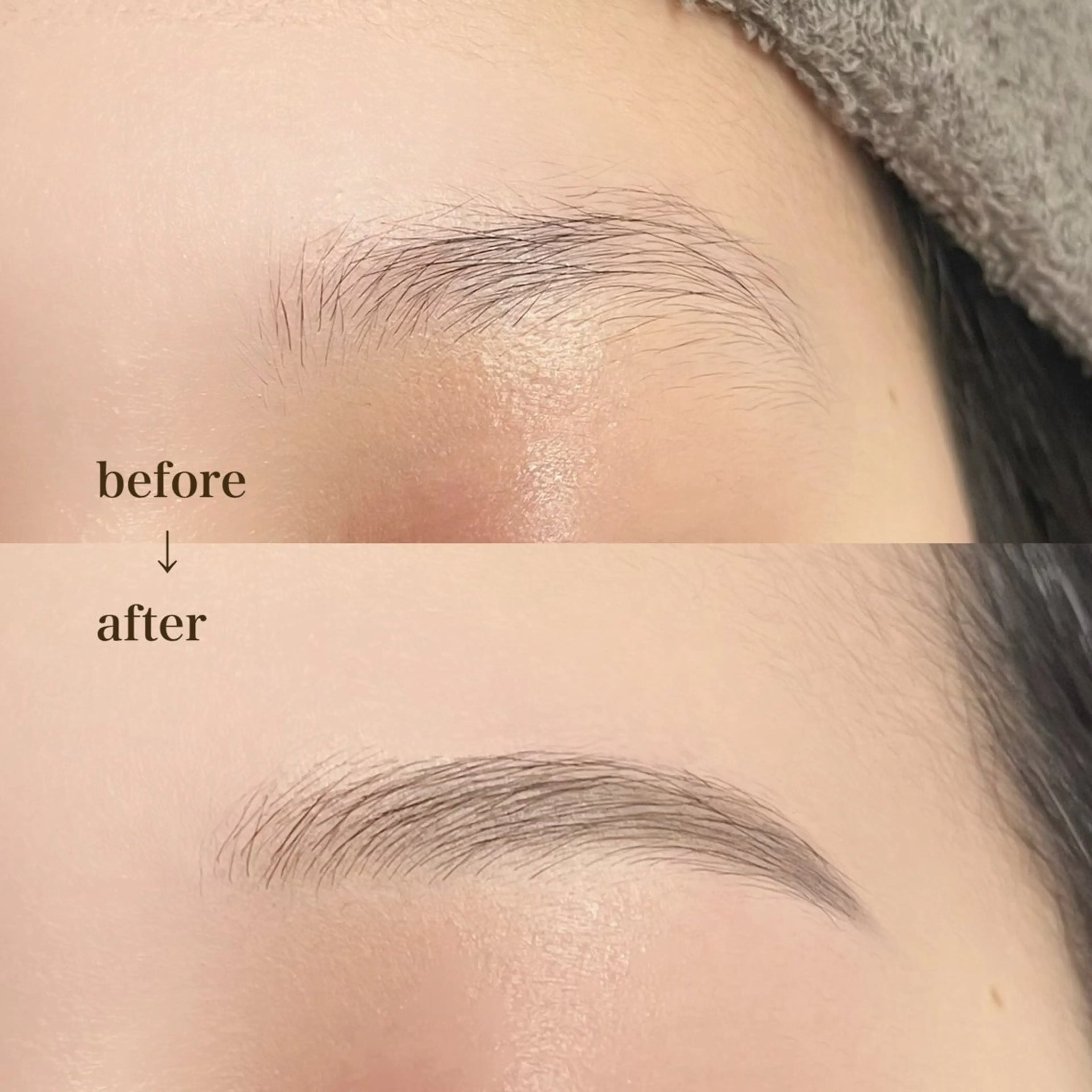 【ミニモ限定🔥】ハリウッドブロウリフト（眉パーマ×眉毛wax）🫧メンズも大歓迎🙆‍♂️の写真