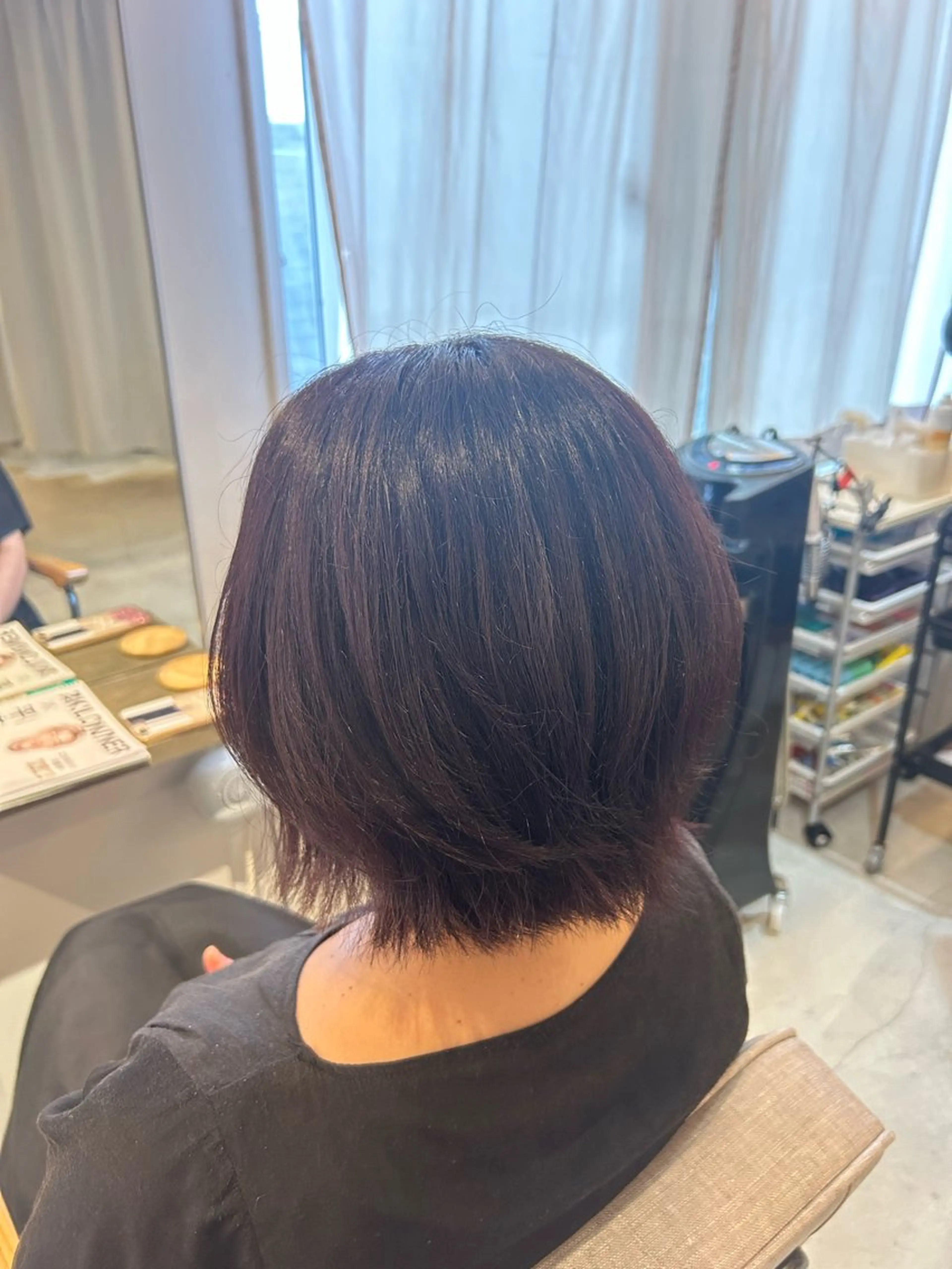 ショート くびれヘア ✂ショートボブ専門 津川里緒✨️のヘアスタイル