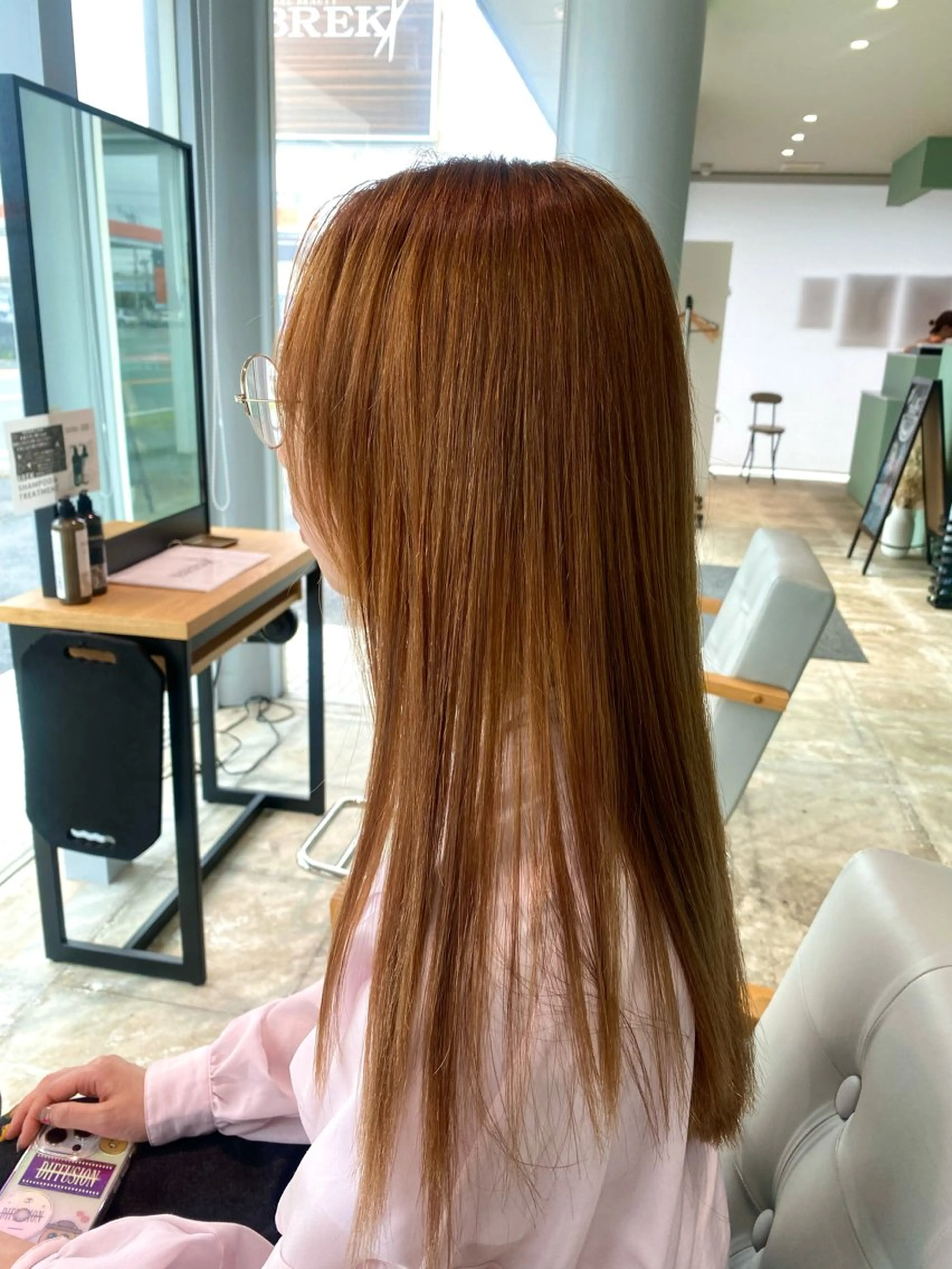 ロング 縮毛矯正 . SHIZUKAのヘアスタイル