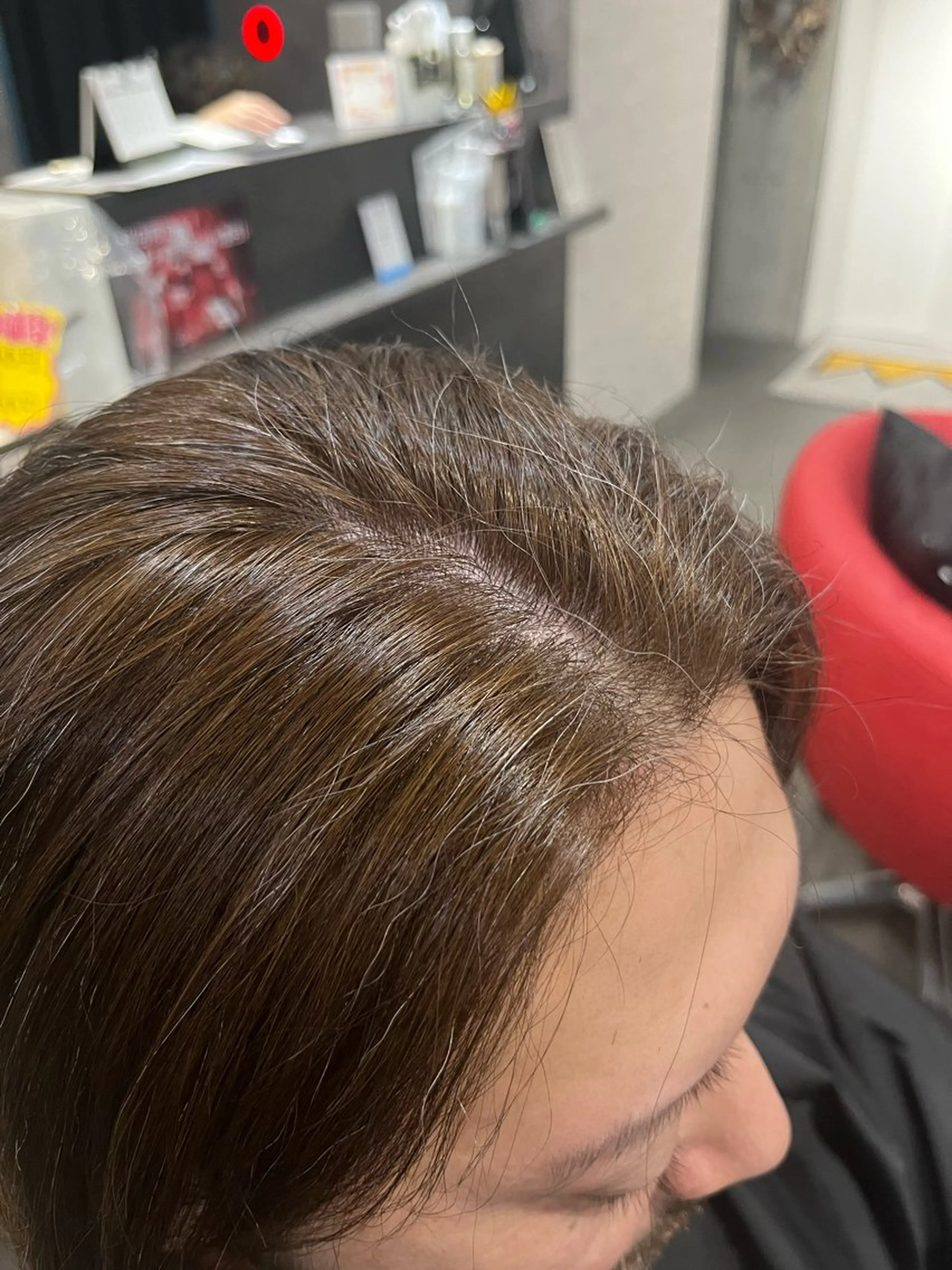 ミディアム カラー メンズ カット ヘアカラー トリートメント 駅チカ【ali'i】 アリイ花崎友美☘のヘアスタイル