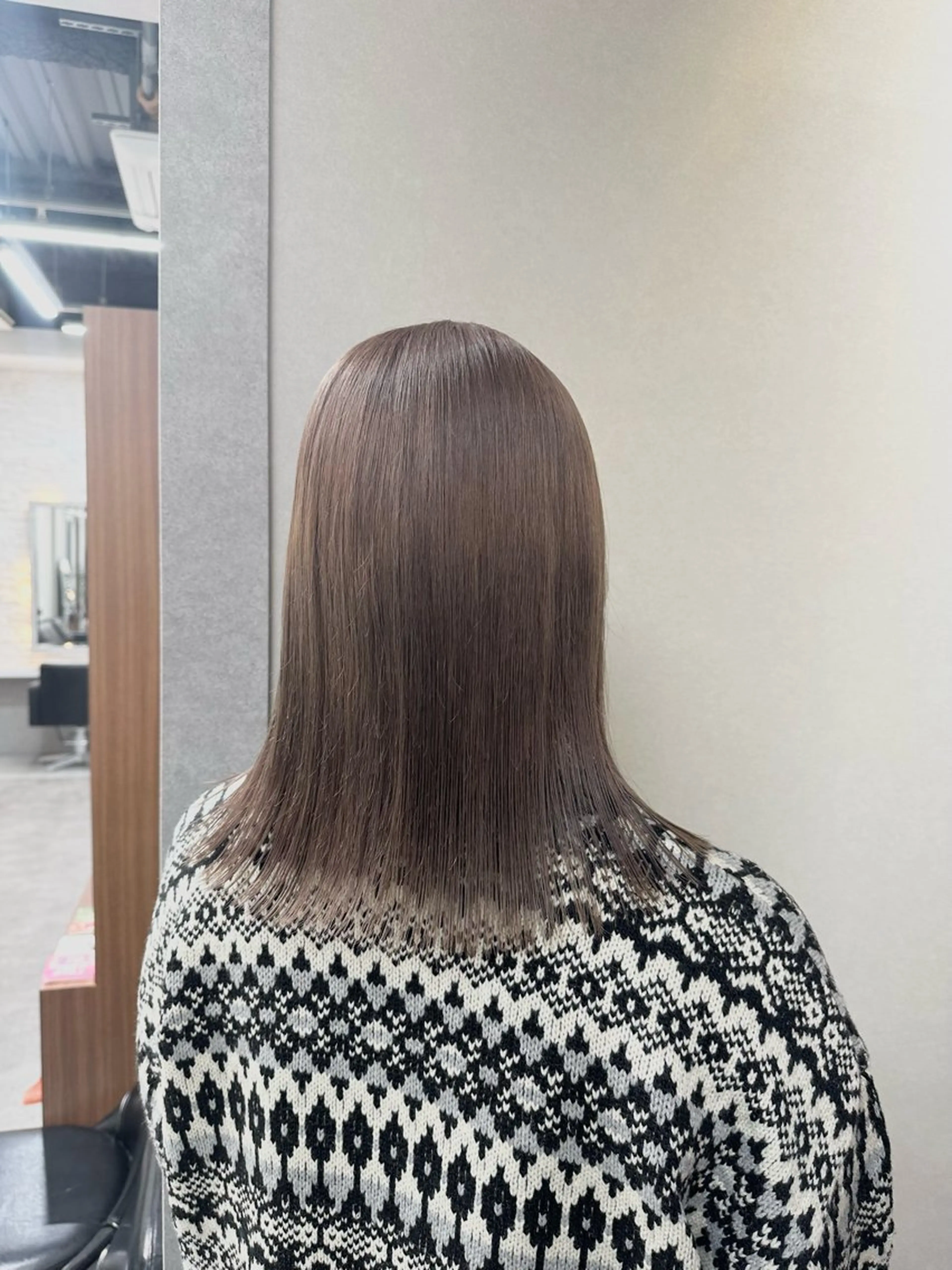 ミディアム カラー ブリーチ 熊本市東区 /Ririkaのヘアスタイル