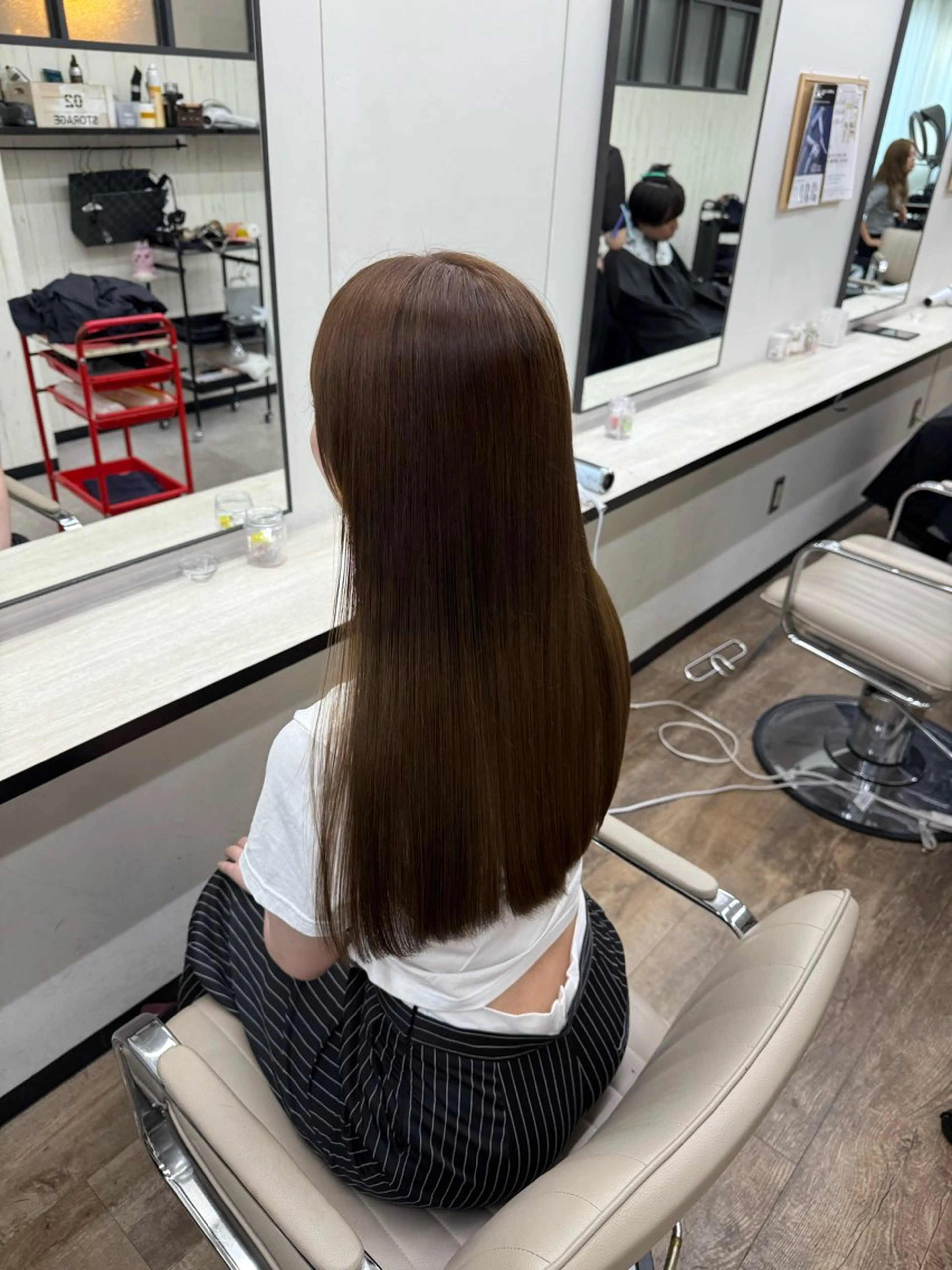 レディースカット➕1stepトリートメントの写真