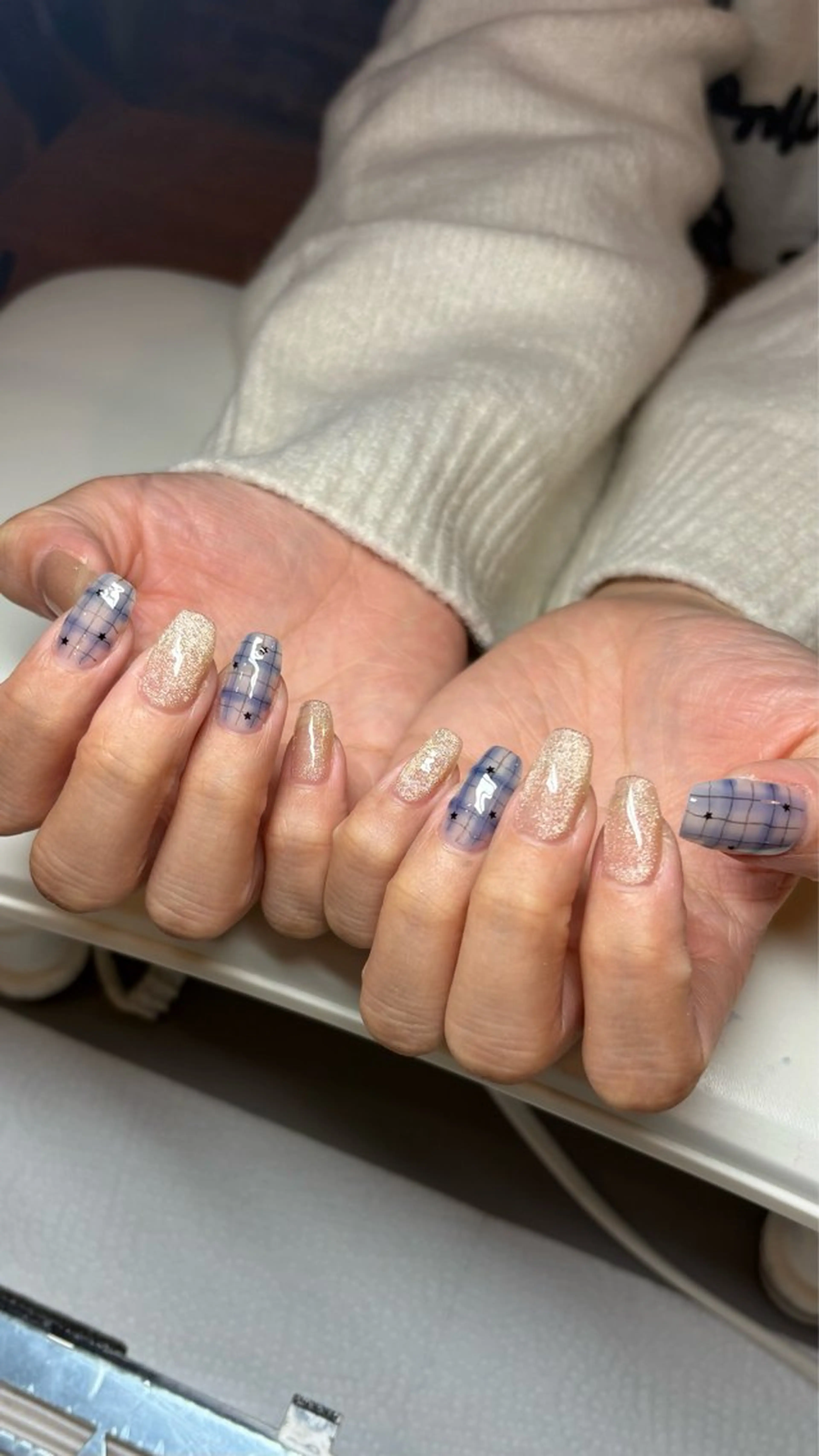 ネイル 長さ出し 持ち込み ハンドネイル Lily Nailのネイルデザイン