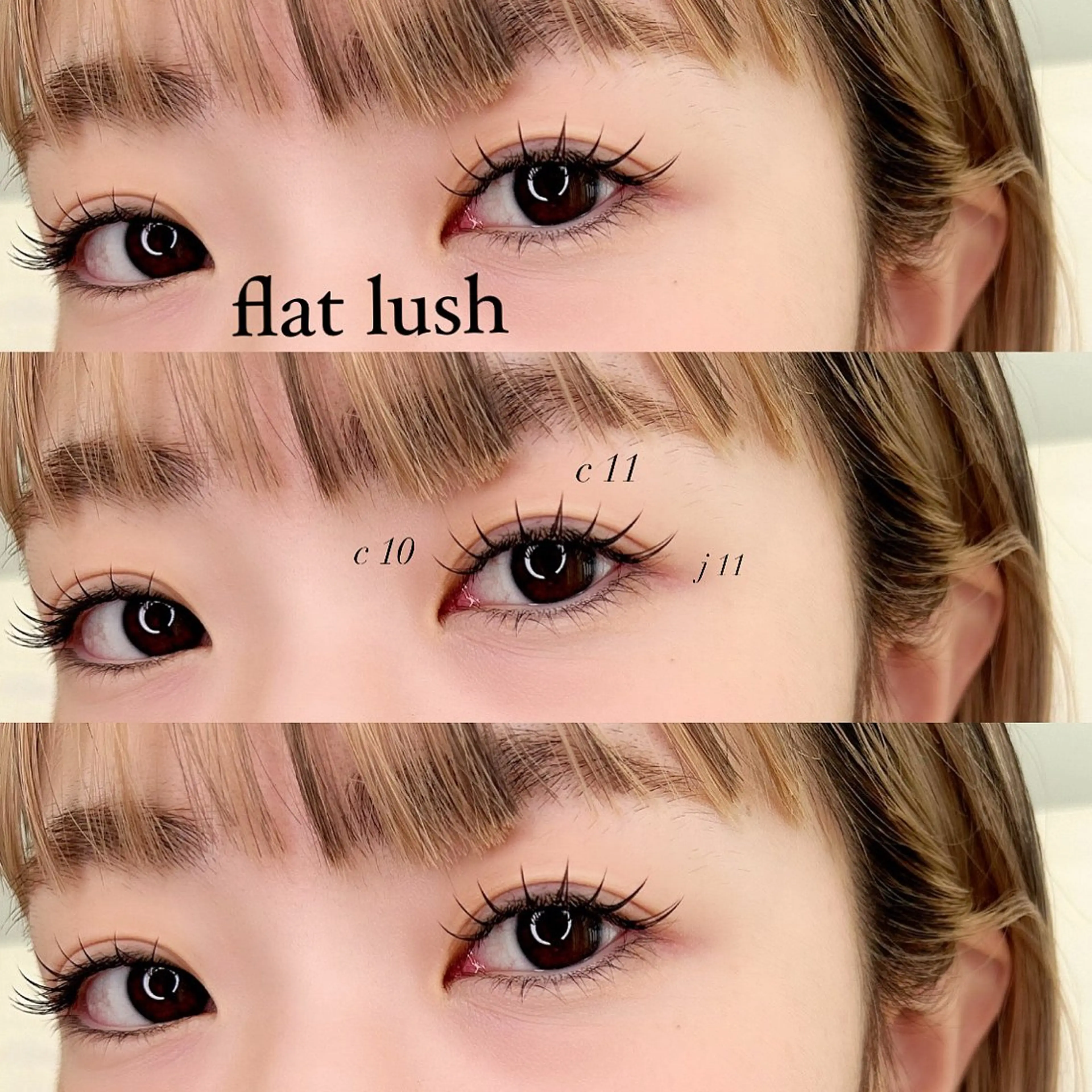 マツエク・マツパ マツエク mila ⏾ conのマツエク・マツパデザイン