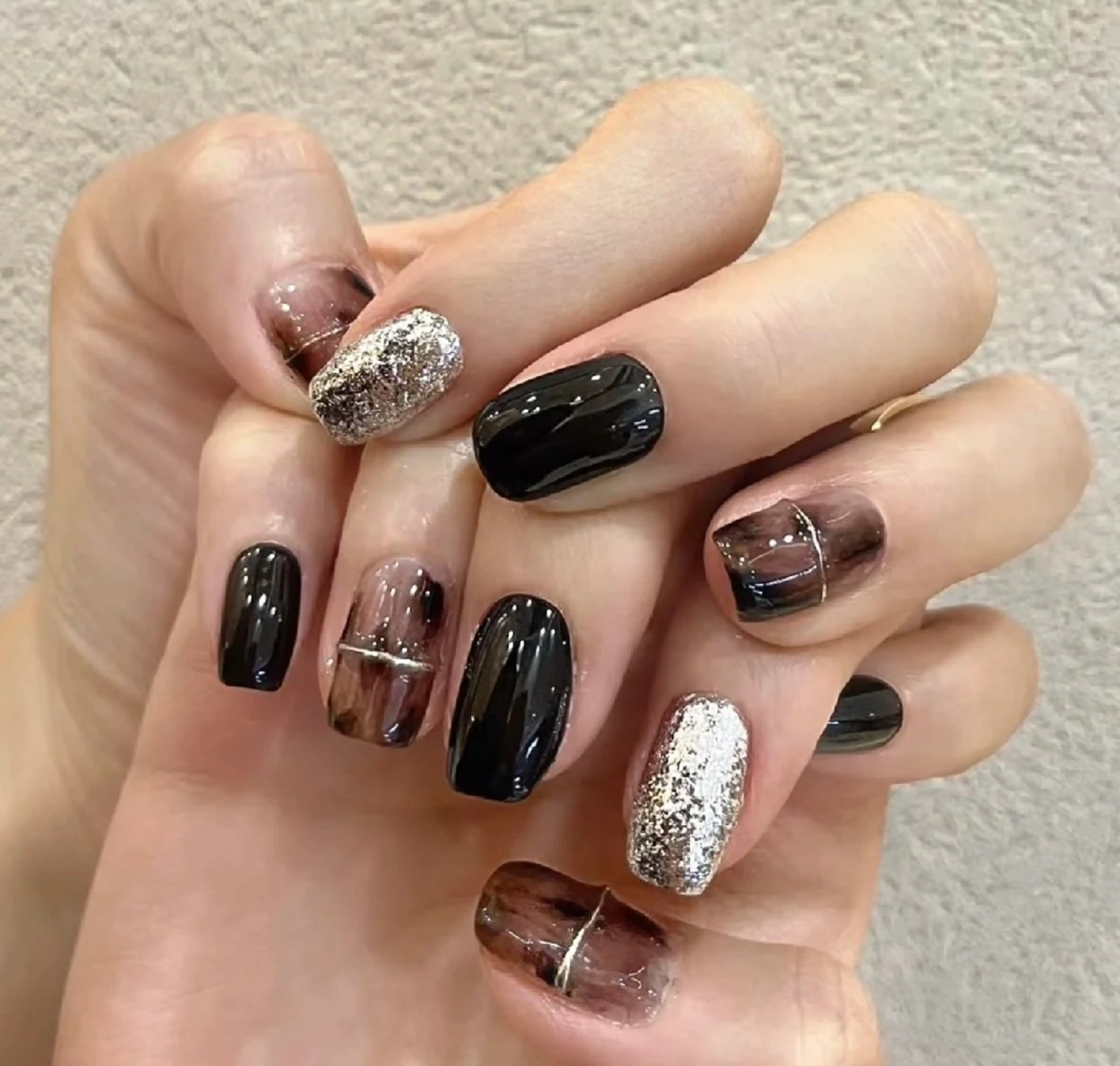 ネイル パラジェル&フィルイン取り扱いサロンSol Nail所属・Sol Nail ミネのネイルデザイン